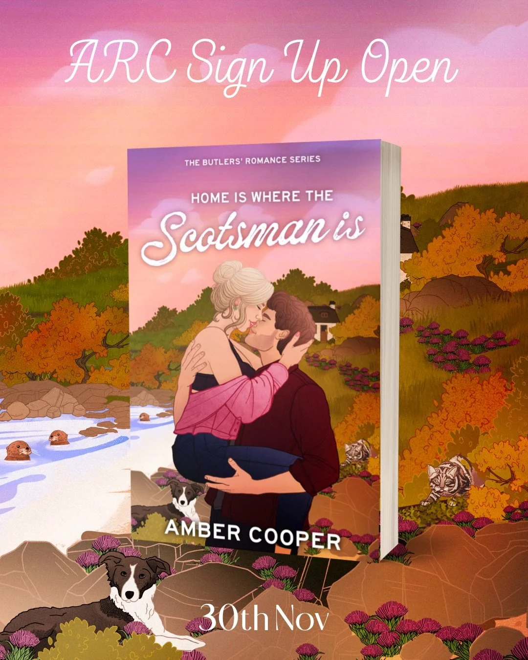 ARC sign up is open for this saucy little Scottish, small town, friends to lovers number. ARCS go out 16th, release is 30th but I&rsquo;m like that nice teacher who lets you hand in your homework a little later if you need to. Just not next term. 😂 