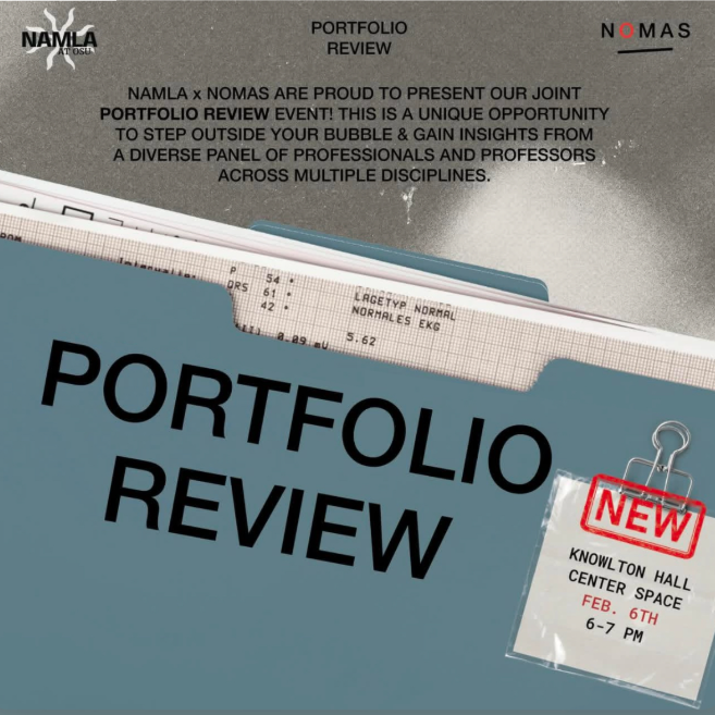 Portfolio Review - NOMAS OSU / NAMLA