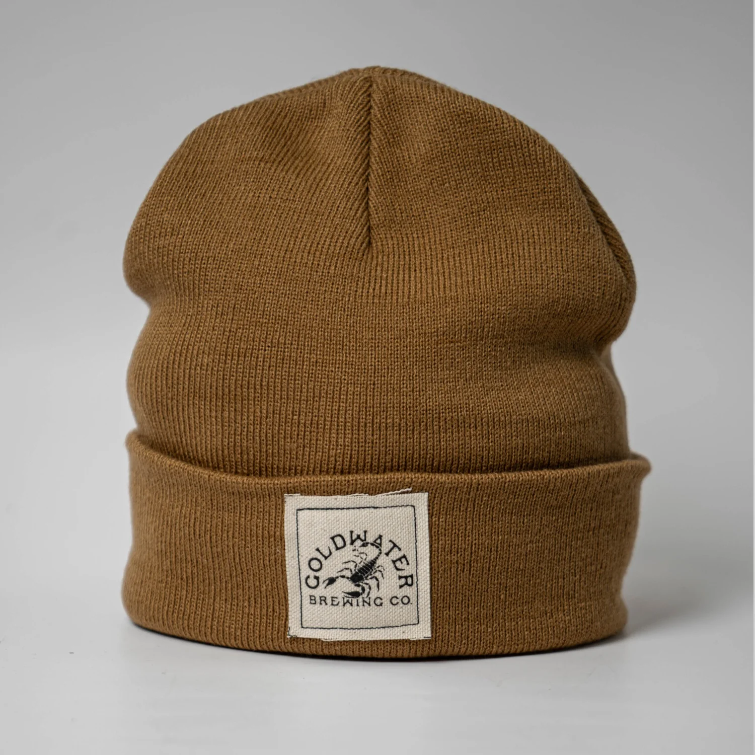 Scorpion Canvas | Camel Cuff Beanie — Goldwater Brewing Co