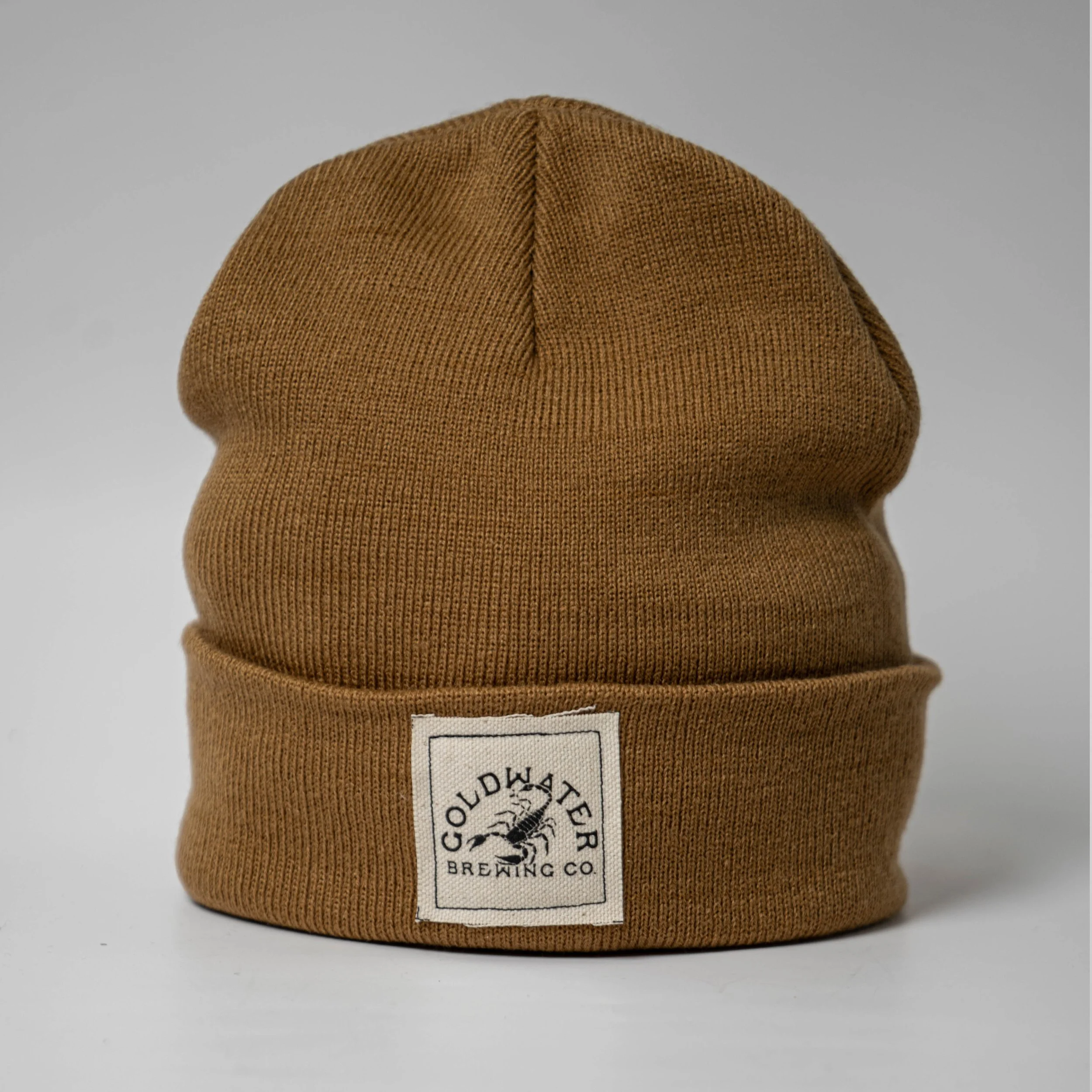 Scorpion Canvas | Camel Cuff Beanie — Goldwater Brewing Co.