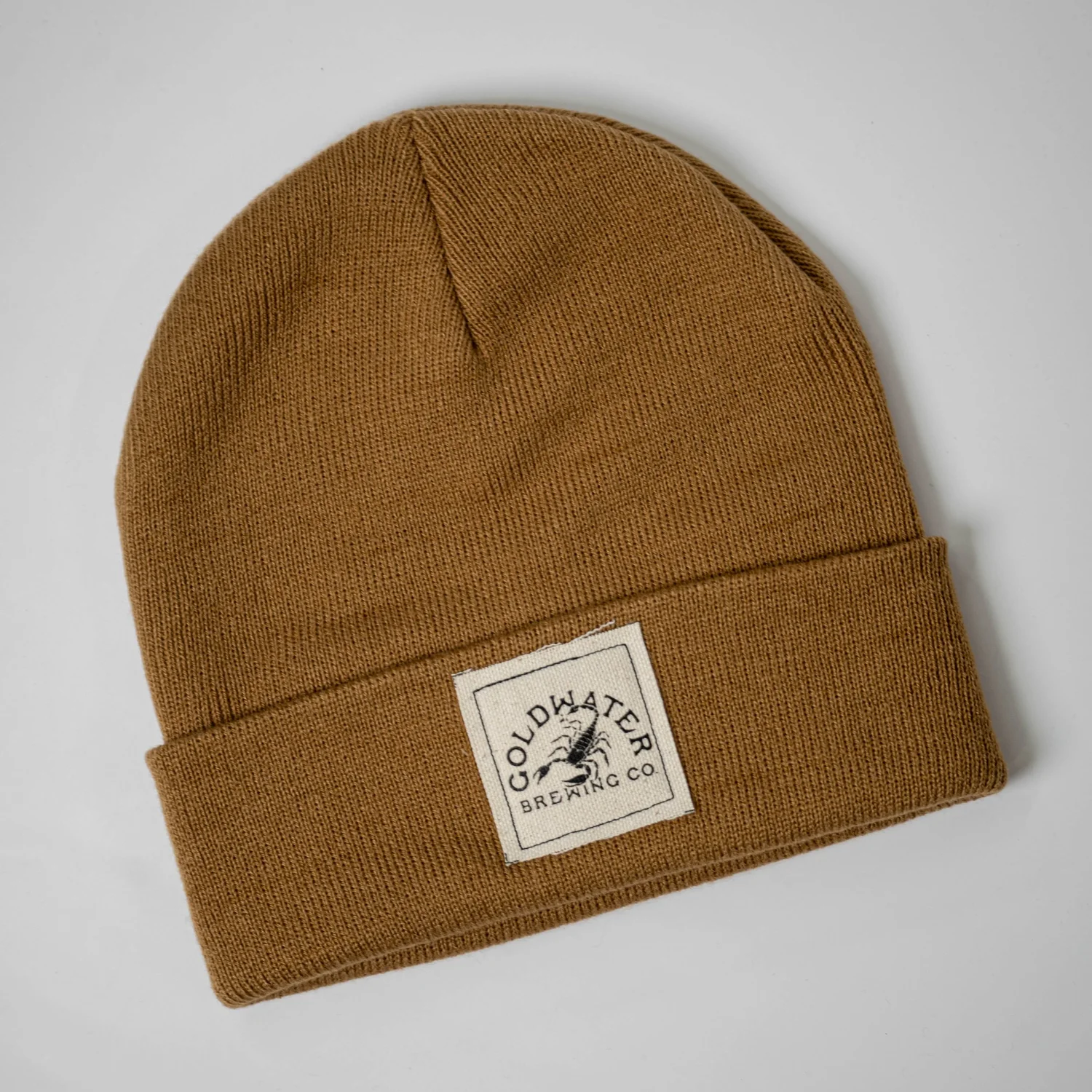 Scorpion Canvas | Camel Cuff Beanie — Goldwater Brewing Co