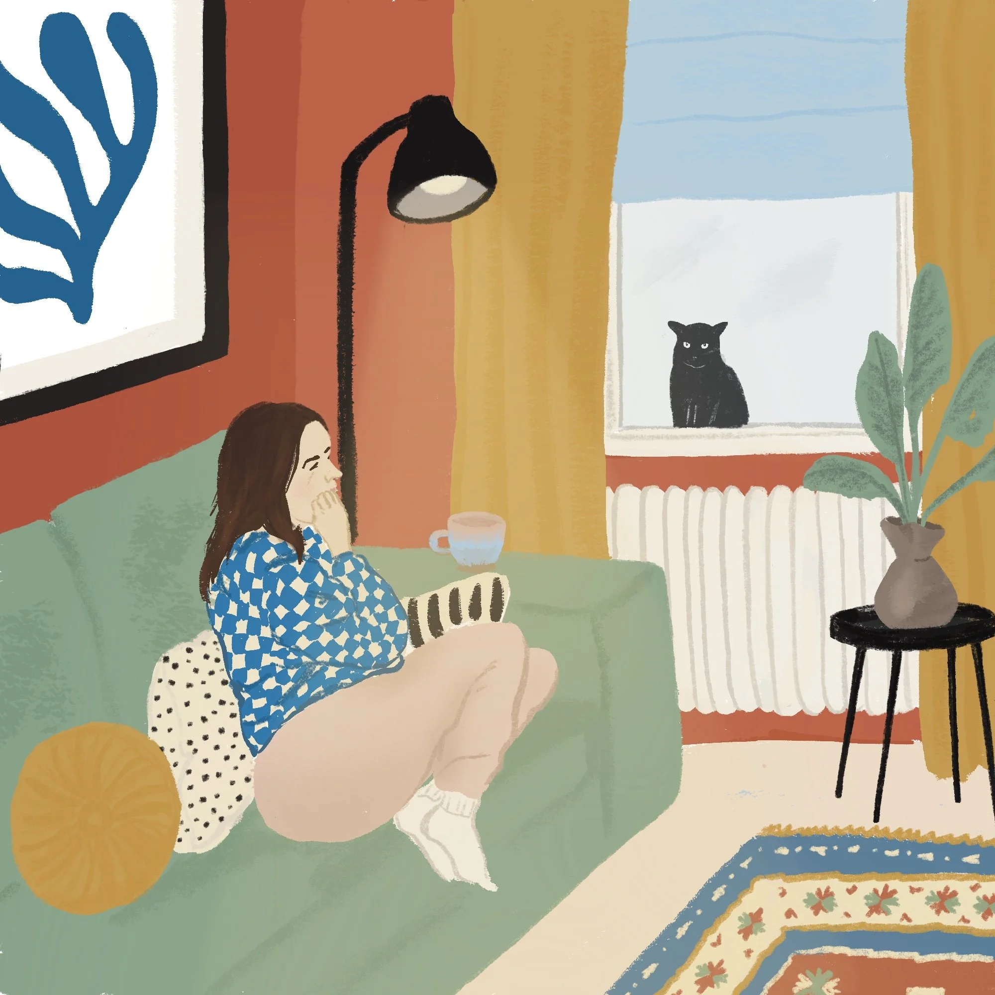 Interiors Illustration