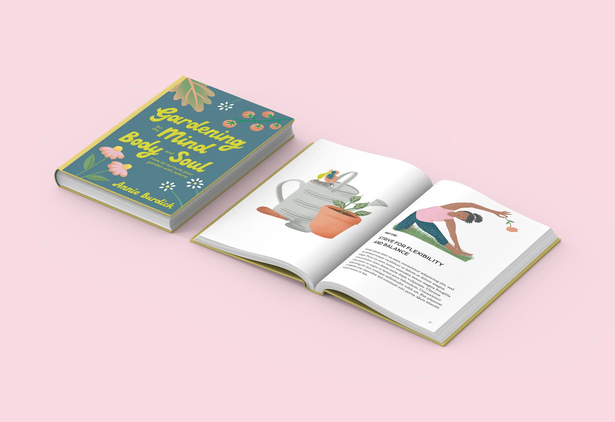 Gardening Book Interior Illustrations