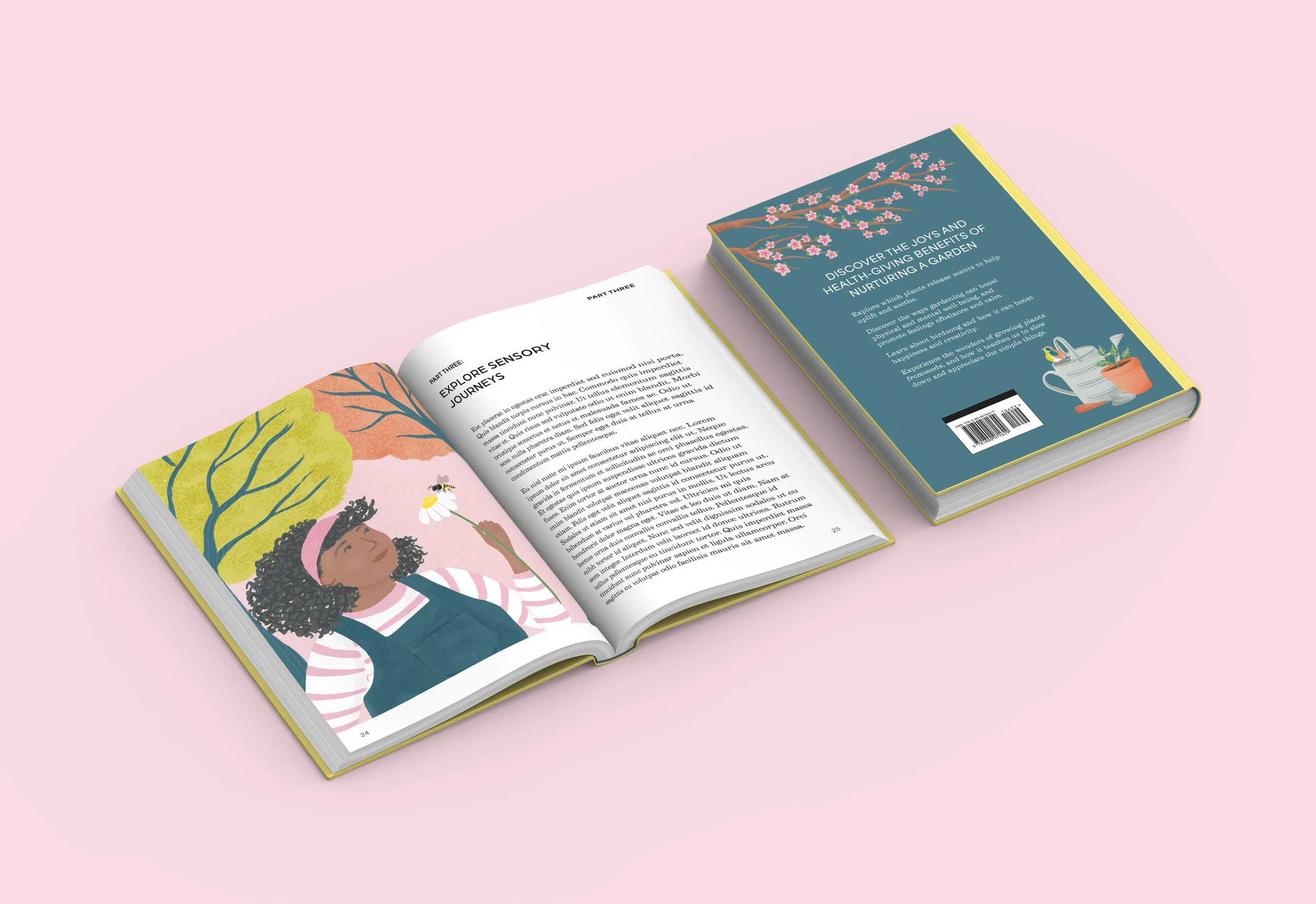 Gardening Book Interior Illustrations