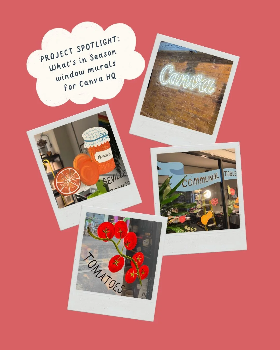 A little round-up of a project I&rsquo;ve worked on over the last year with @canva_uk to bring their Communal Table concept to life. This kitchen space is where the team comes each day to fill up on delicious healthy food by their amazing chef. The m
