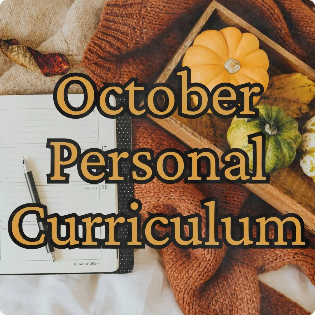My Personal Curriculum: The Start of Something New