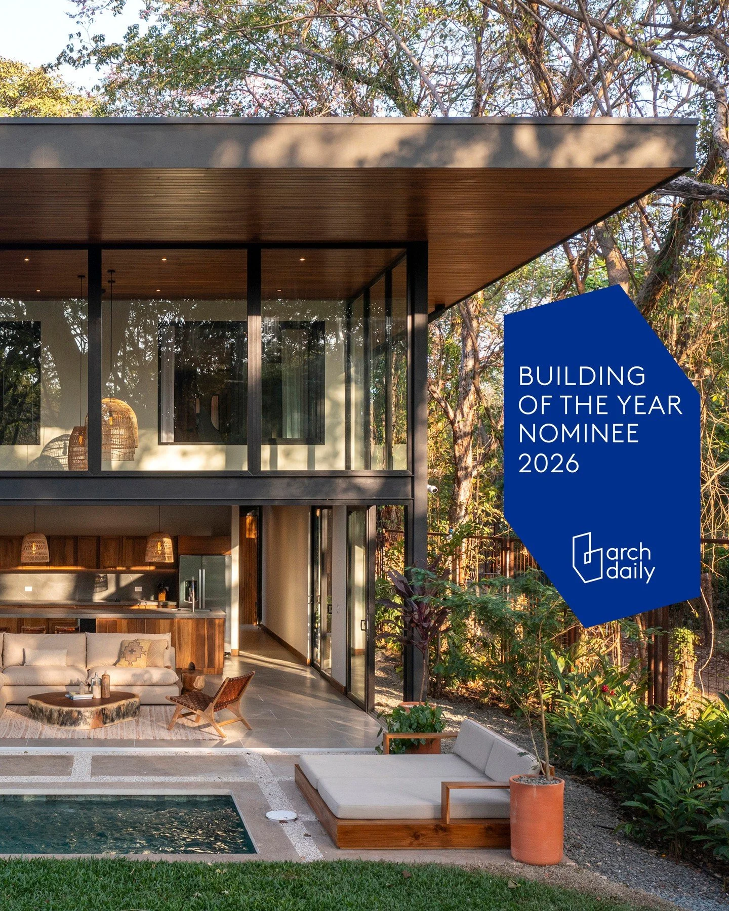Very happy to share Indo Avellanas is nominated for @archdaily Building of The Year 2026 Awards. Gracias a todos!⁠
⁠
Link to vote in BOTY Highlights 🔗⁠
⁠
This low density, low impact tropical architectural development blends seamlessly into it's pac
