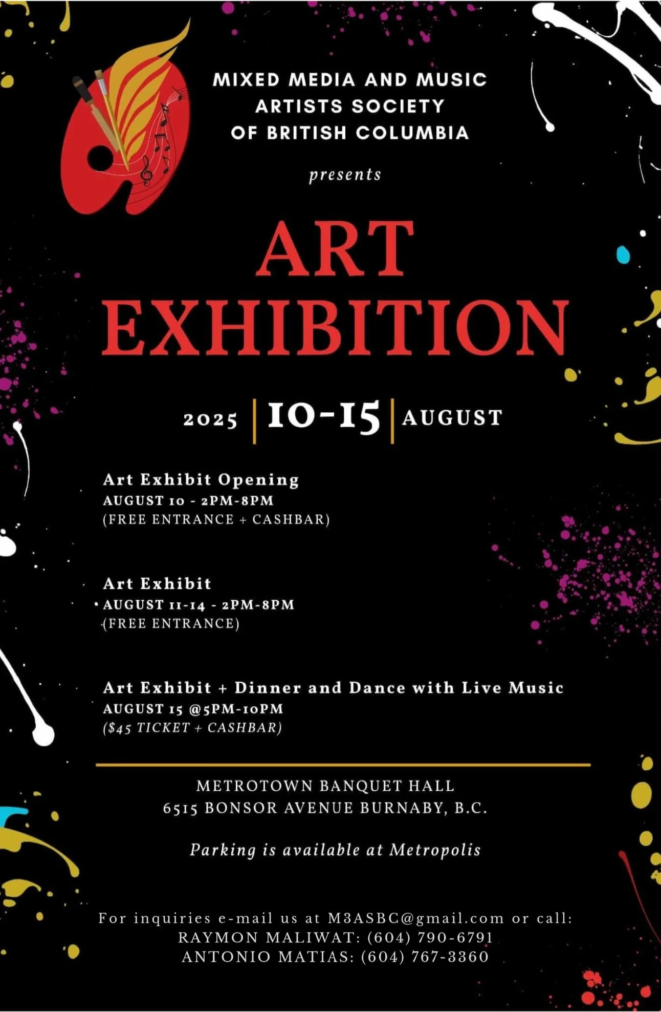 M3ASBC's Art Exhibition