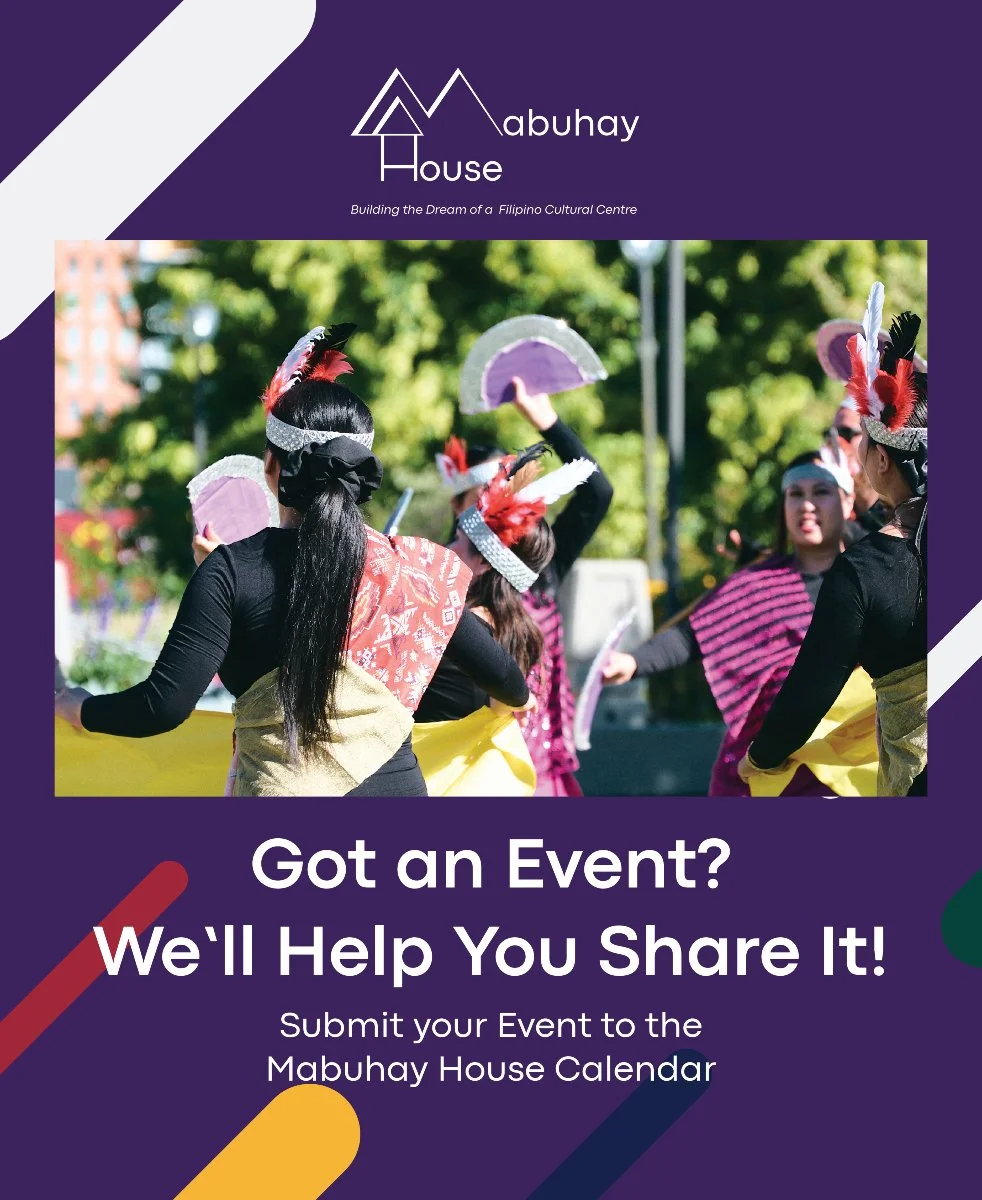 Did you know Mabuhay House Society has a community calendar?
If you’re hosting a Filipino or community event, submit it through the
๐link in our bio and we’ll add it to the calendar.
Let’s build a vibrant, connected community tog