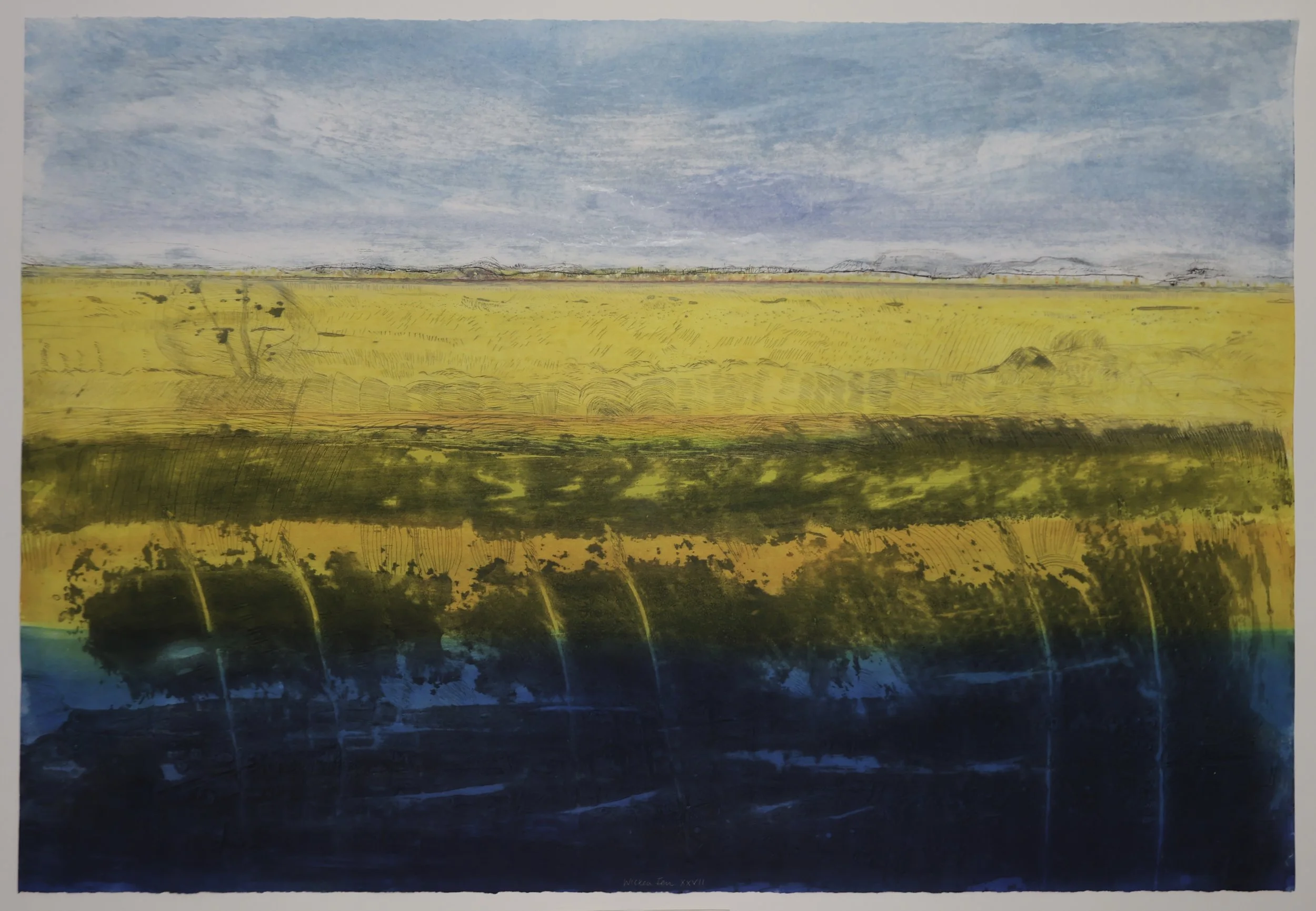 Wicken Fen XXVII showing deckle edge