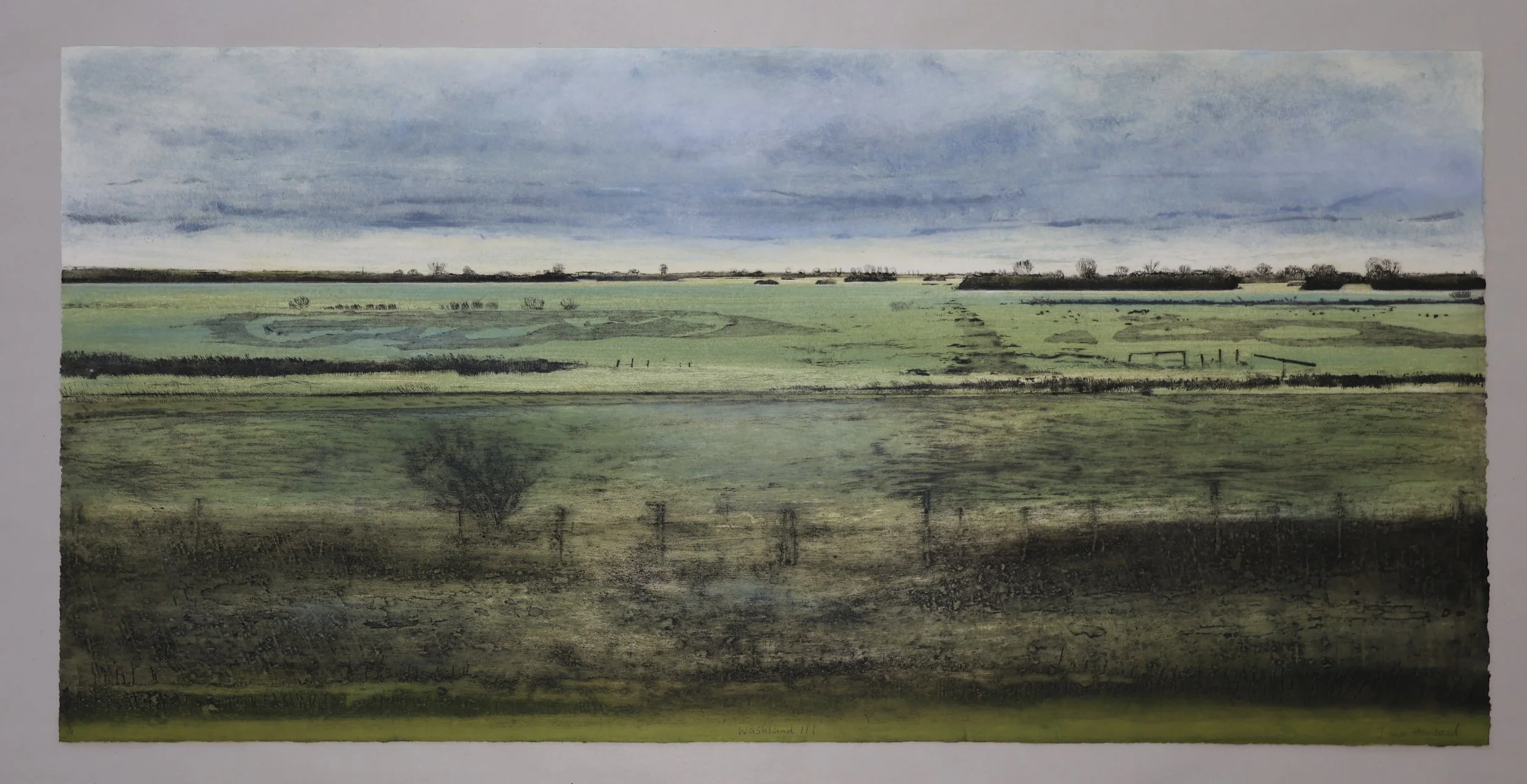 Washland III showing deckle edge