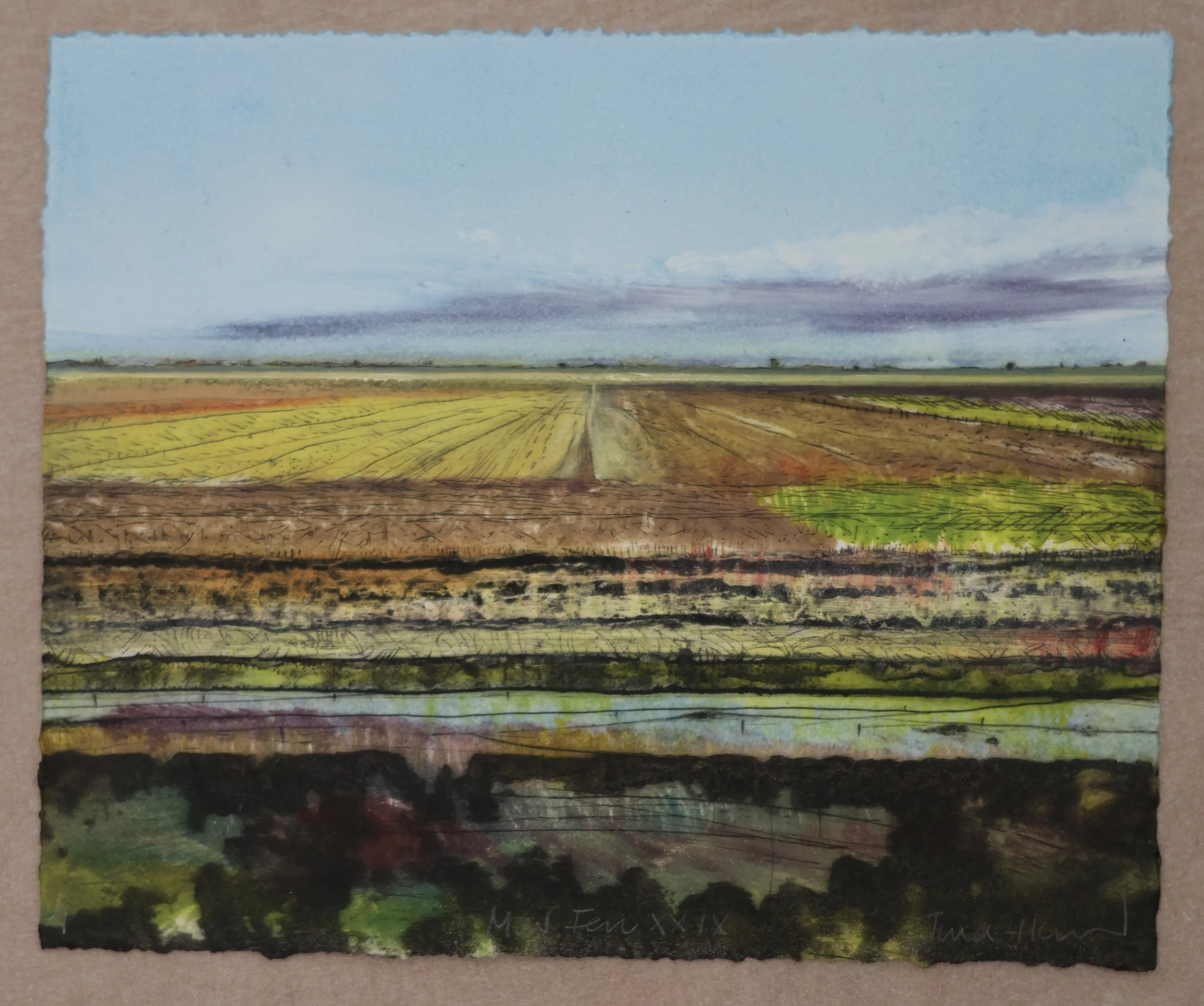Mow Fen XXIX showing deckle edge
