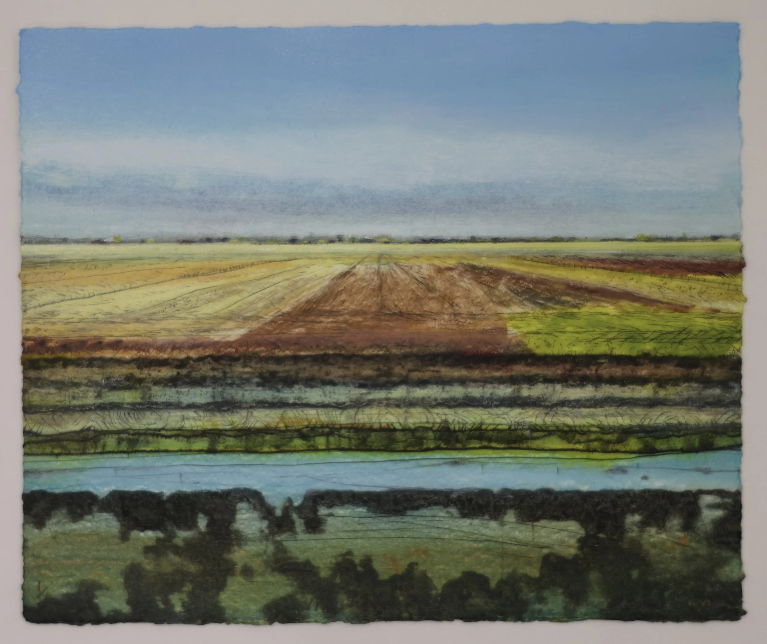 Mow Fen XXVI showing deckle edge