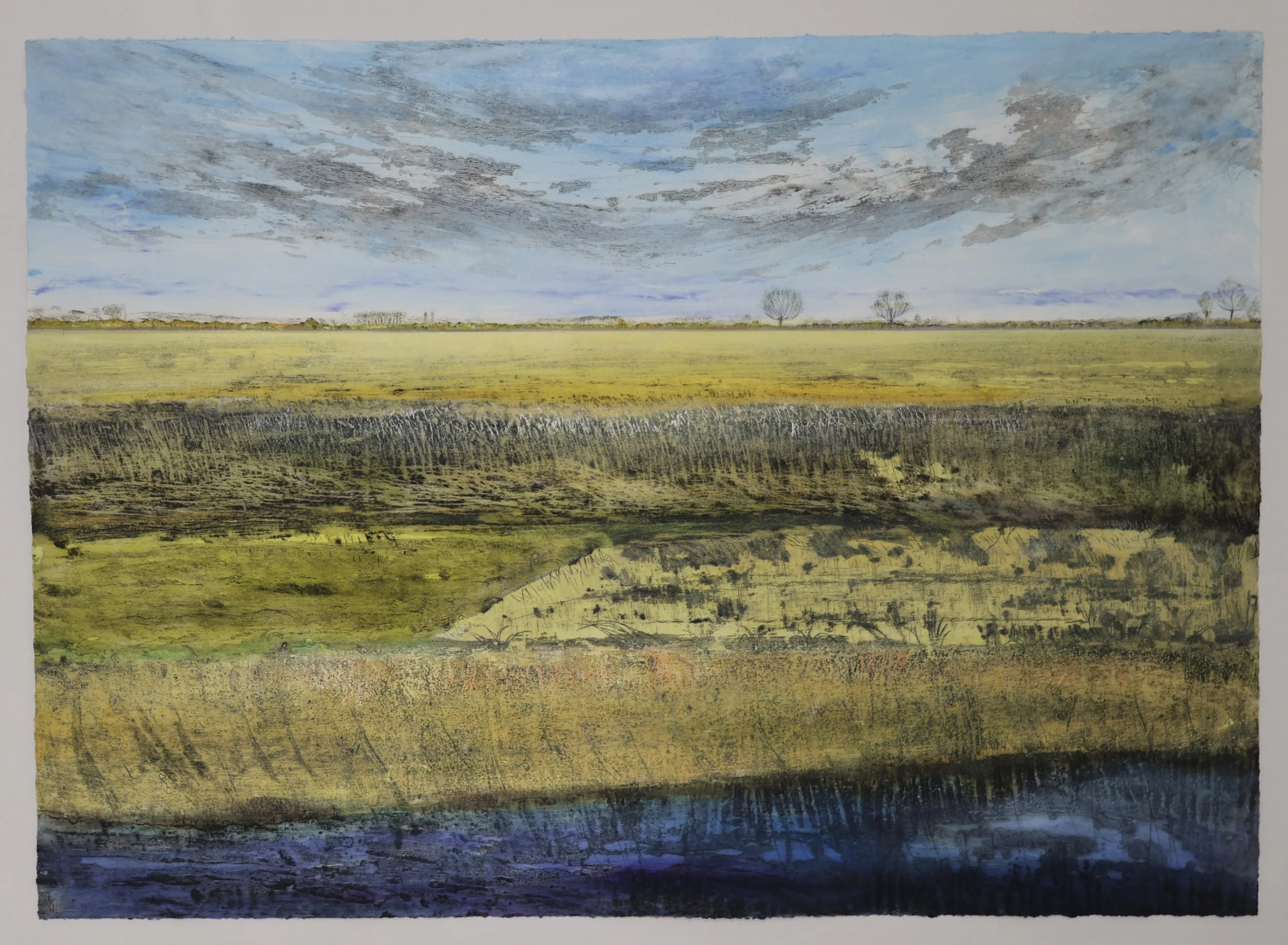 Baker's Fen XX showing deckle edge