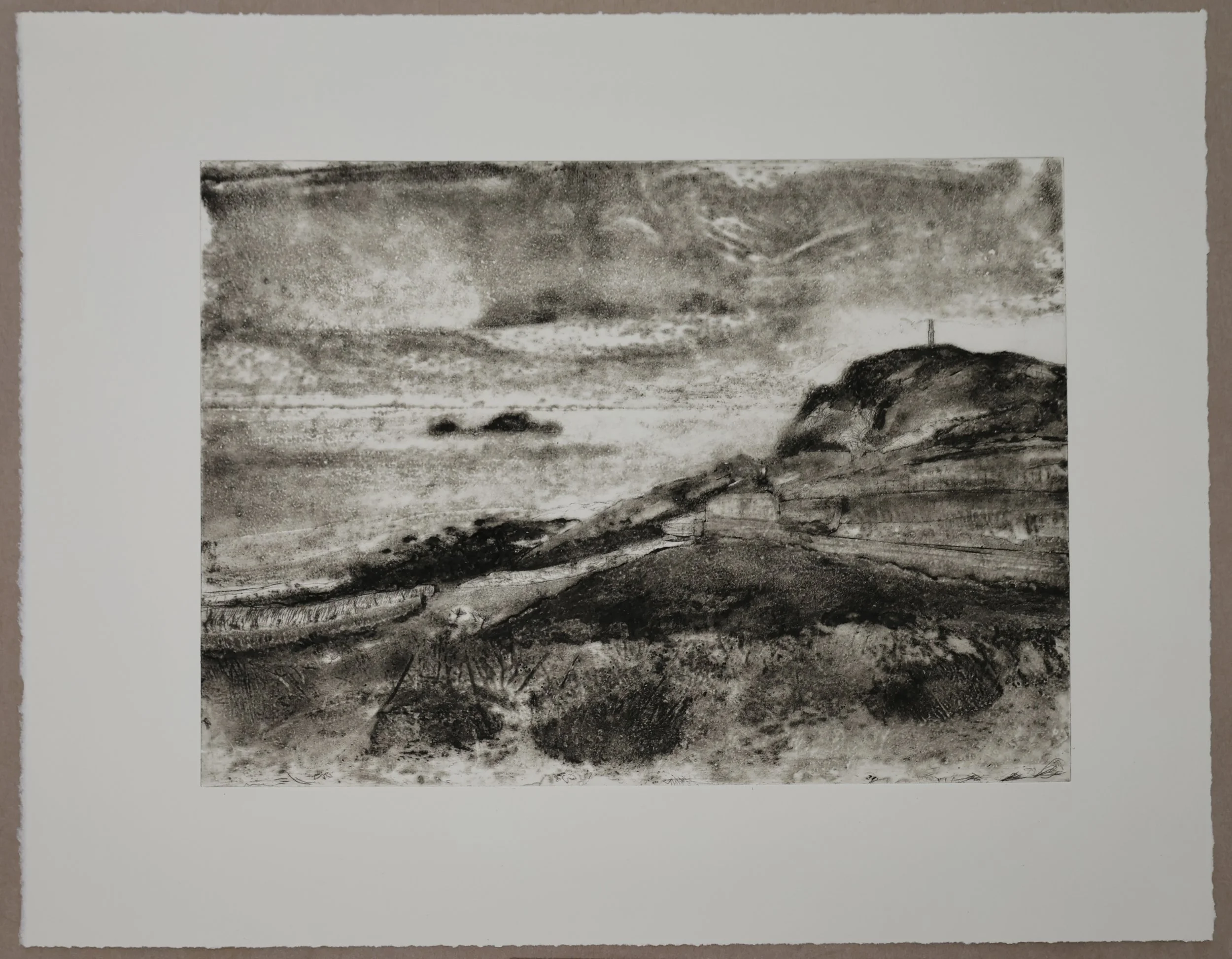 Cape Cornwall showing border