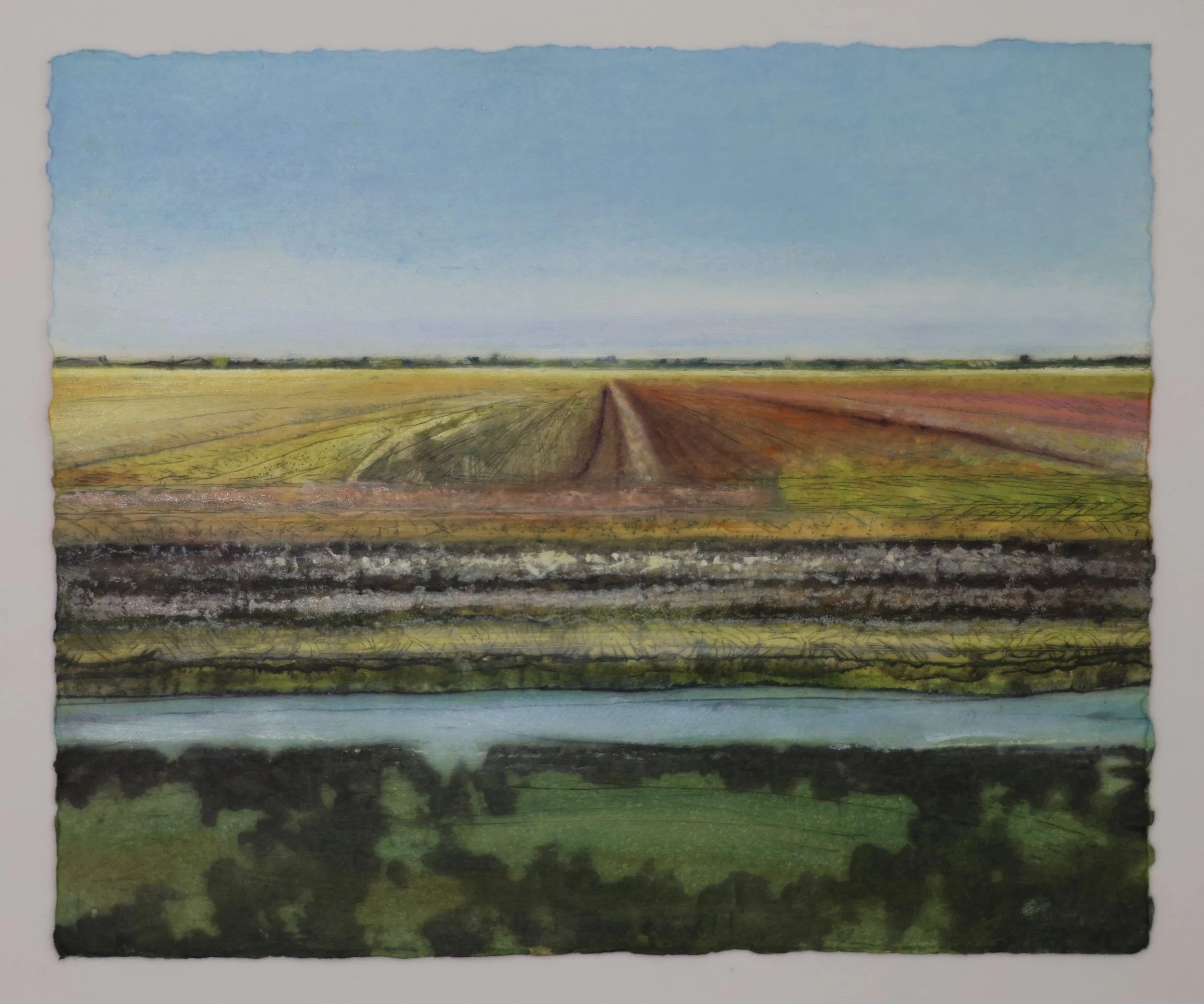 Mow Fen XXVII showing deckle edge