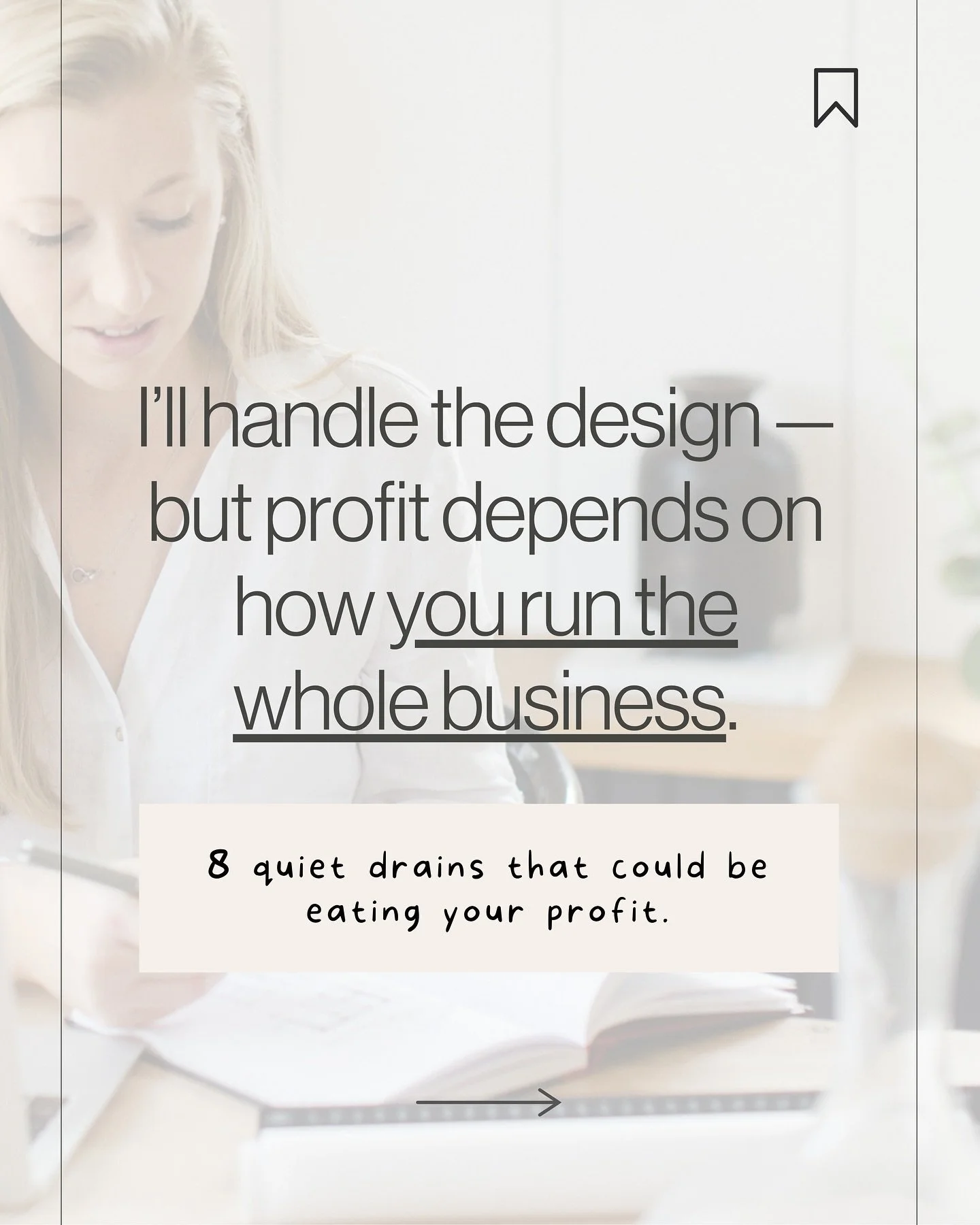Whilst I help design-led property investors with the design&hellip;

The truth is, the most successful property investors I know run their businesses and property portfolios like a tight ship!

Here are 8 drains that quietly eat your profit&hellip;

