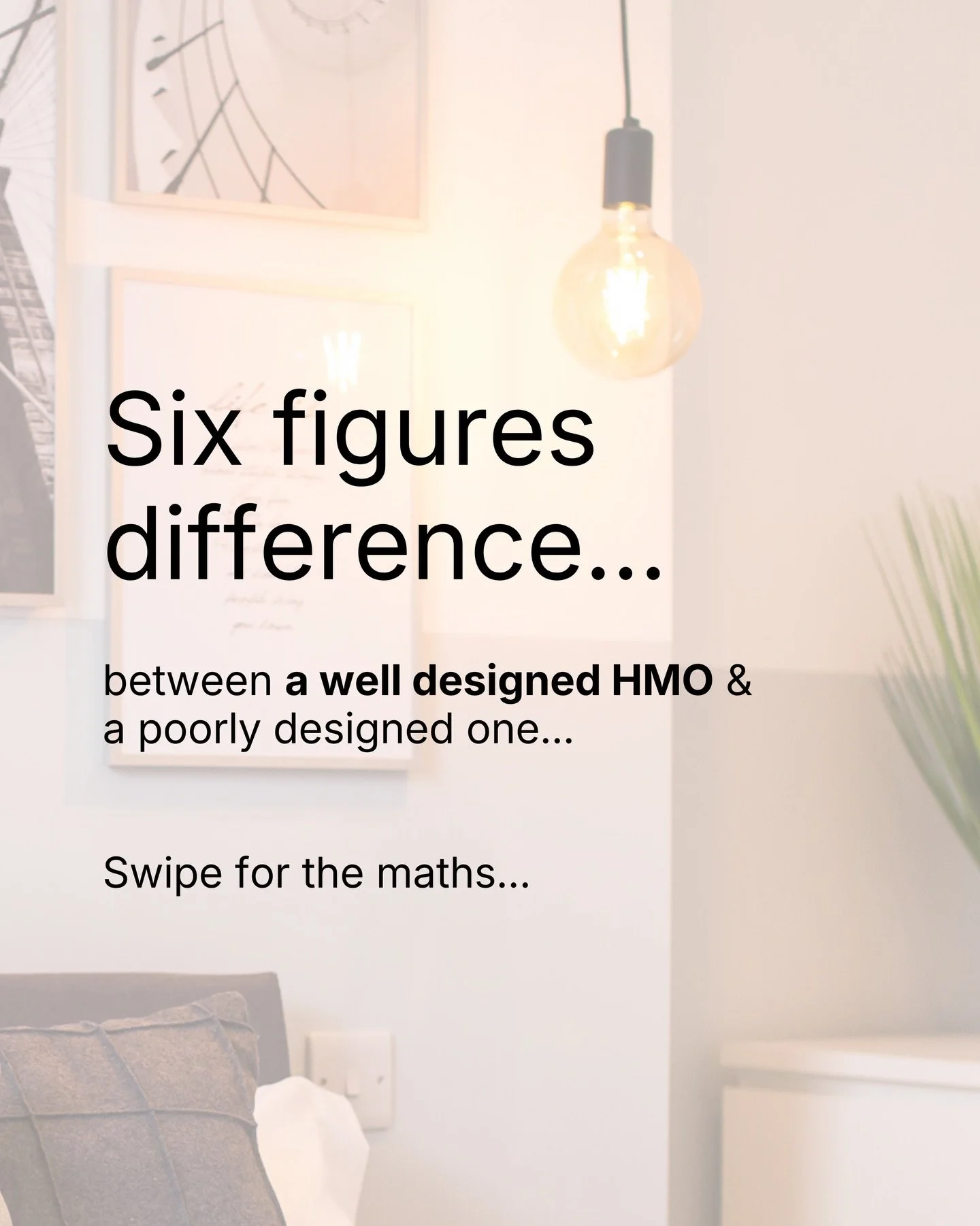 &pound;323,568 difference over 10 years over 4 HMOs🤦&zwj;♀️😱 

Swipe for the maths 🧮 

#hmoportfolio #hmoinvestment #hmolandlord