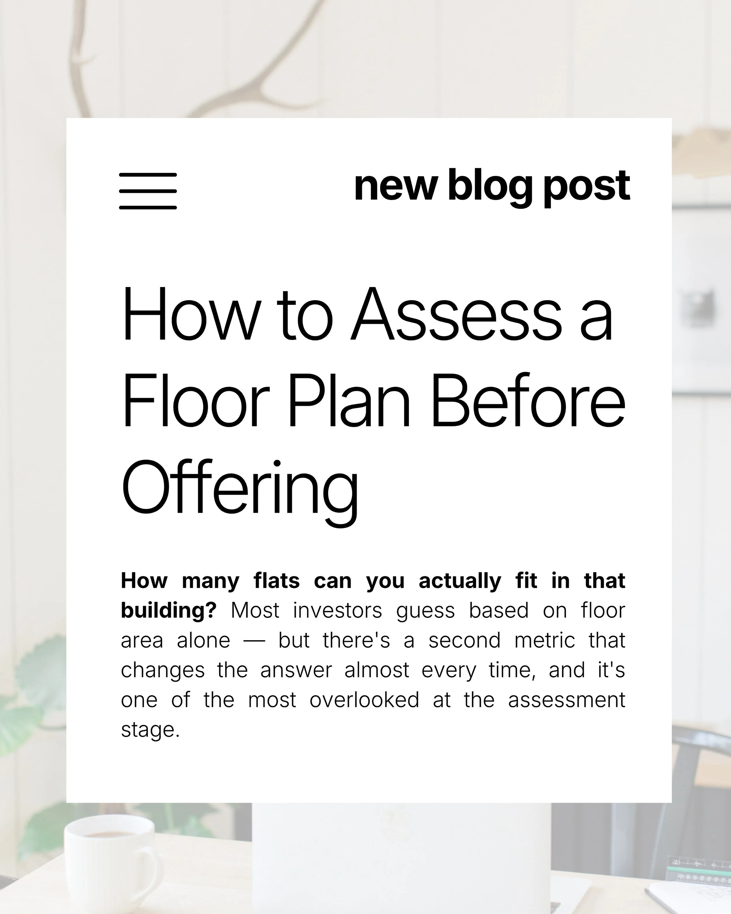 Property Investor 🐓 or 🥚&hellip;

If I had a &pound;1 for every time I am asked this question&hellip;of how many flats do you think I can fit in this building before starting the design work? 💸

Head to link in bio to our blog where I give away my