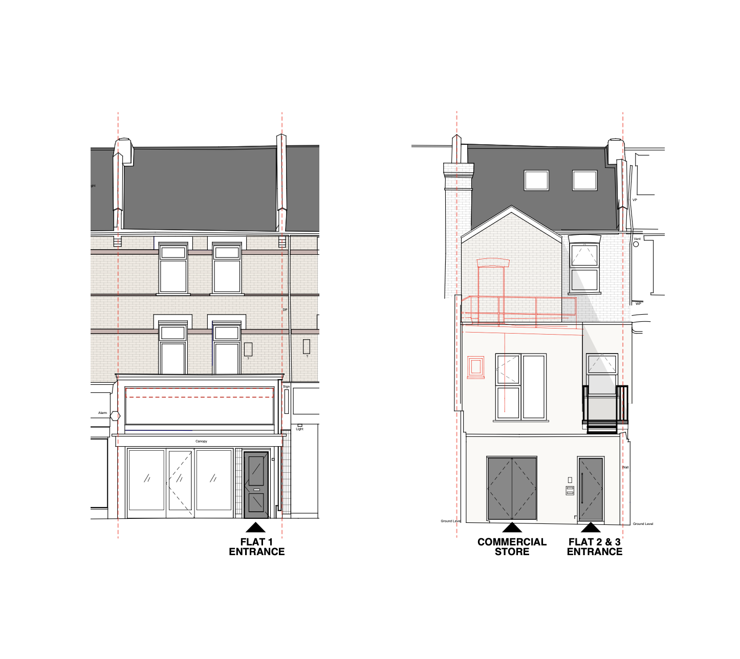 Single Flat to 3 Flat Conversion  | East London