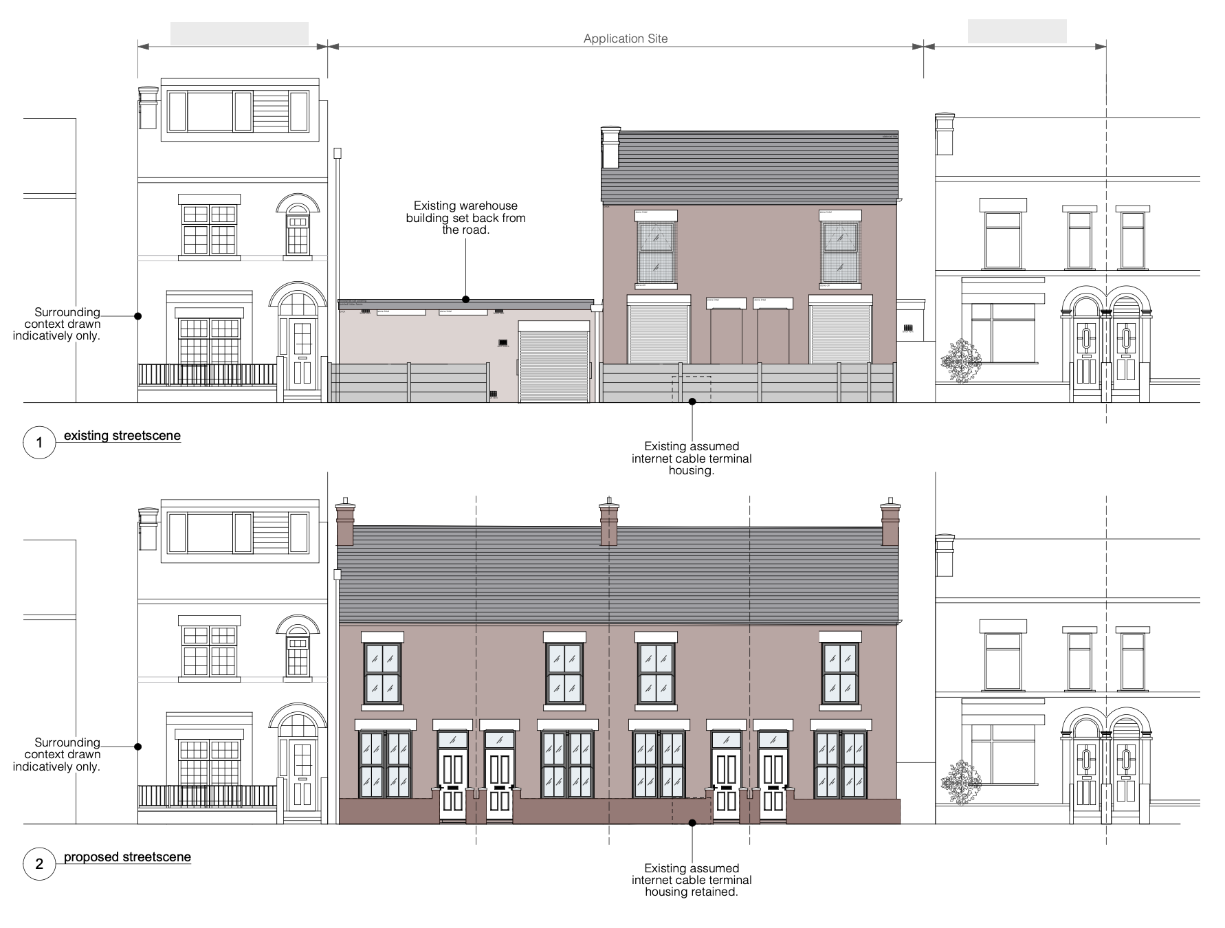 commercial to 4 dwellings stockport