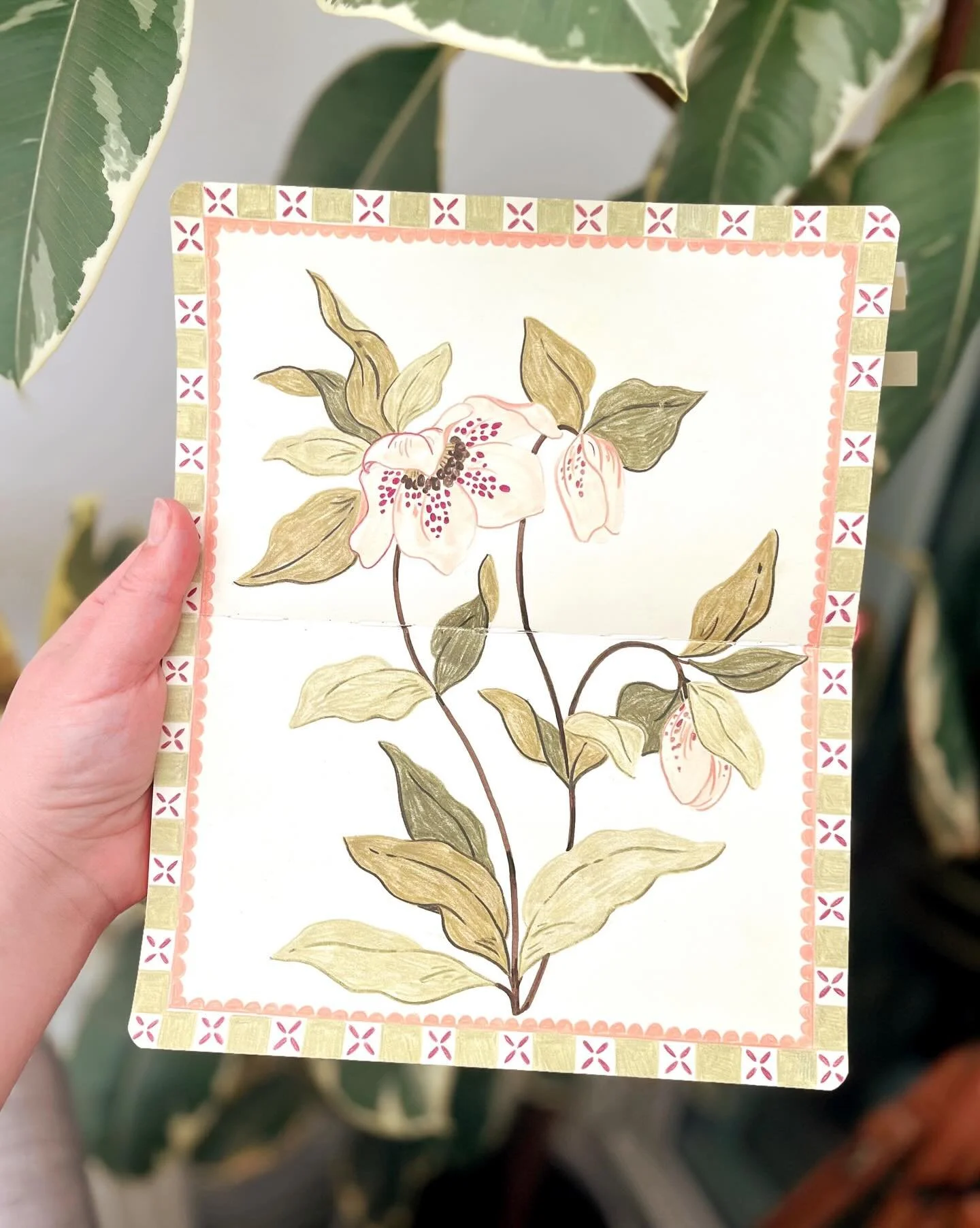 Day 1 of The 100 Day Project ✍🏻🌸