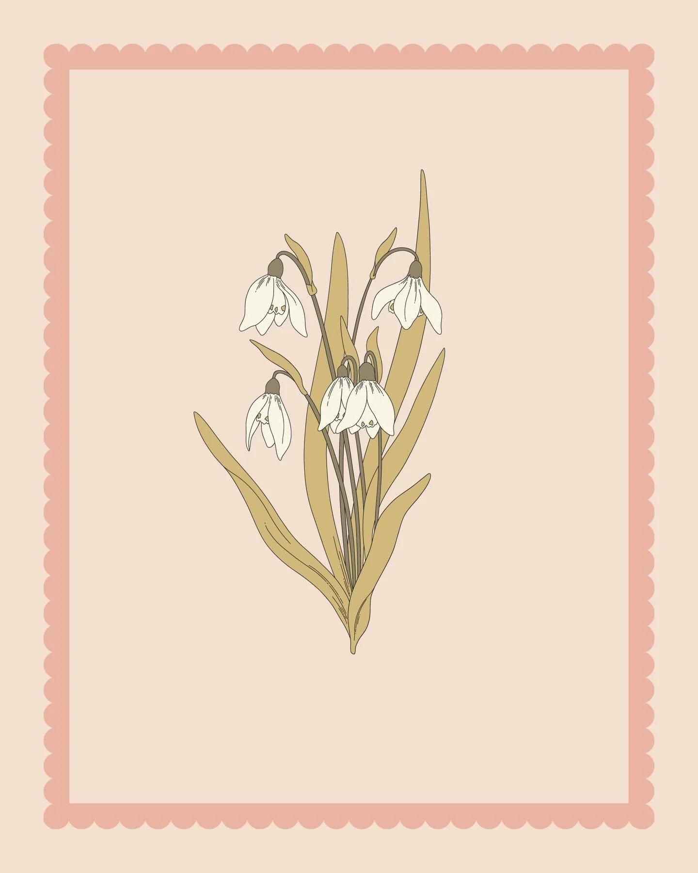Sweet floral vector illustrations from my latest @creativemarket product - Spring Garden ✍🏻🌸