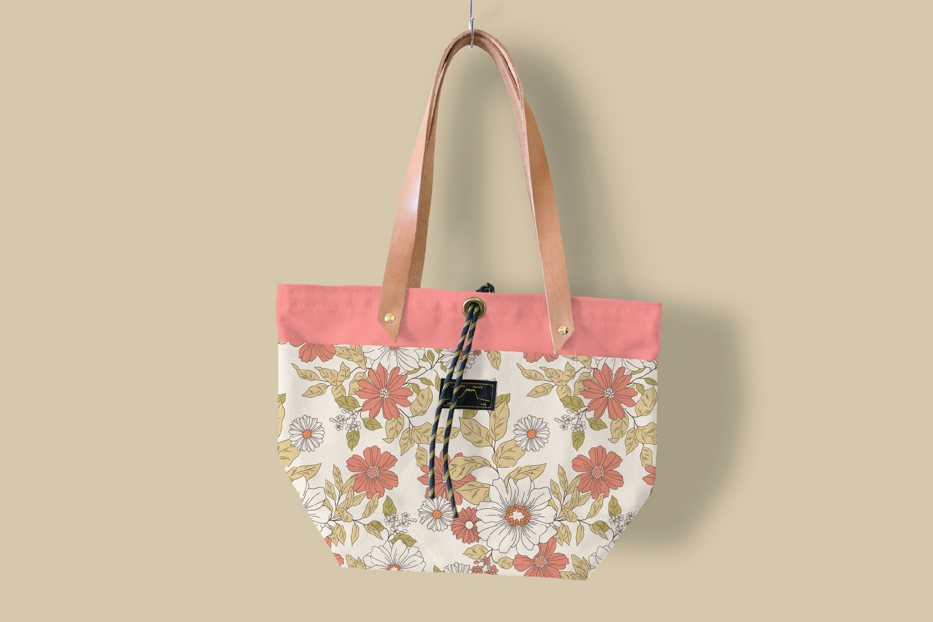 Summer Floral Hand Drawn Vector Illustrations