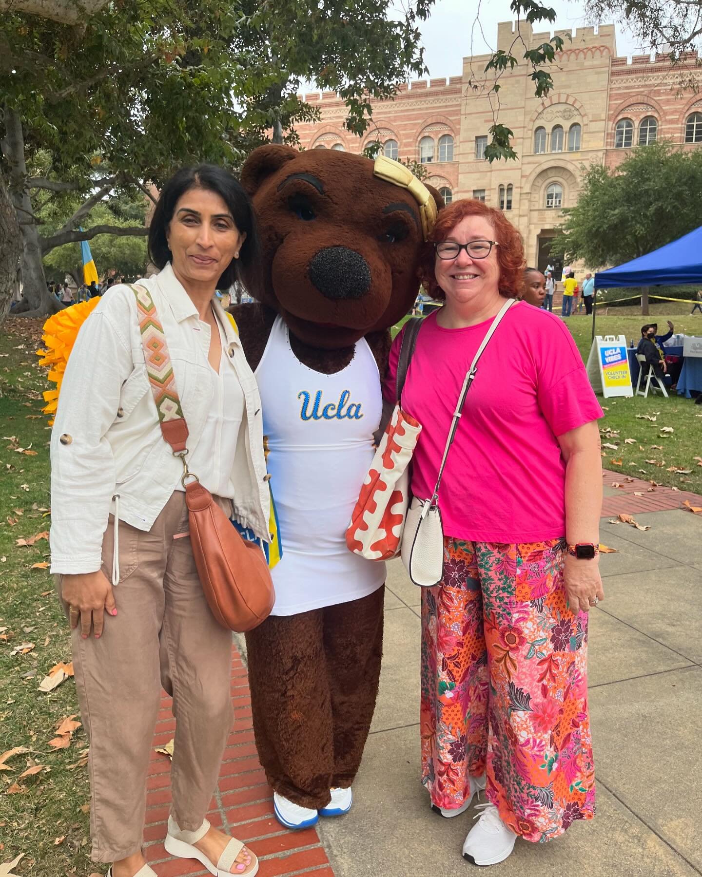 At UCLA for the NACAC conference