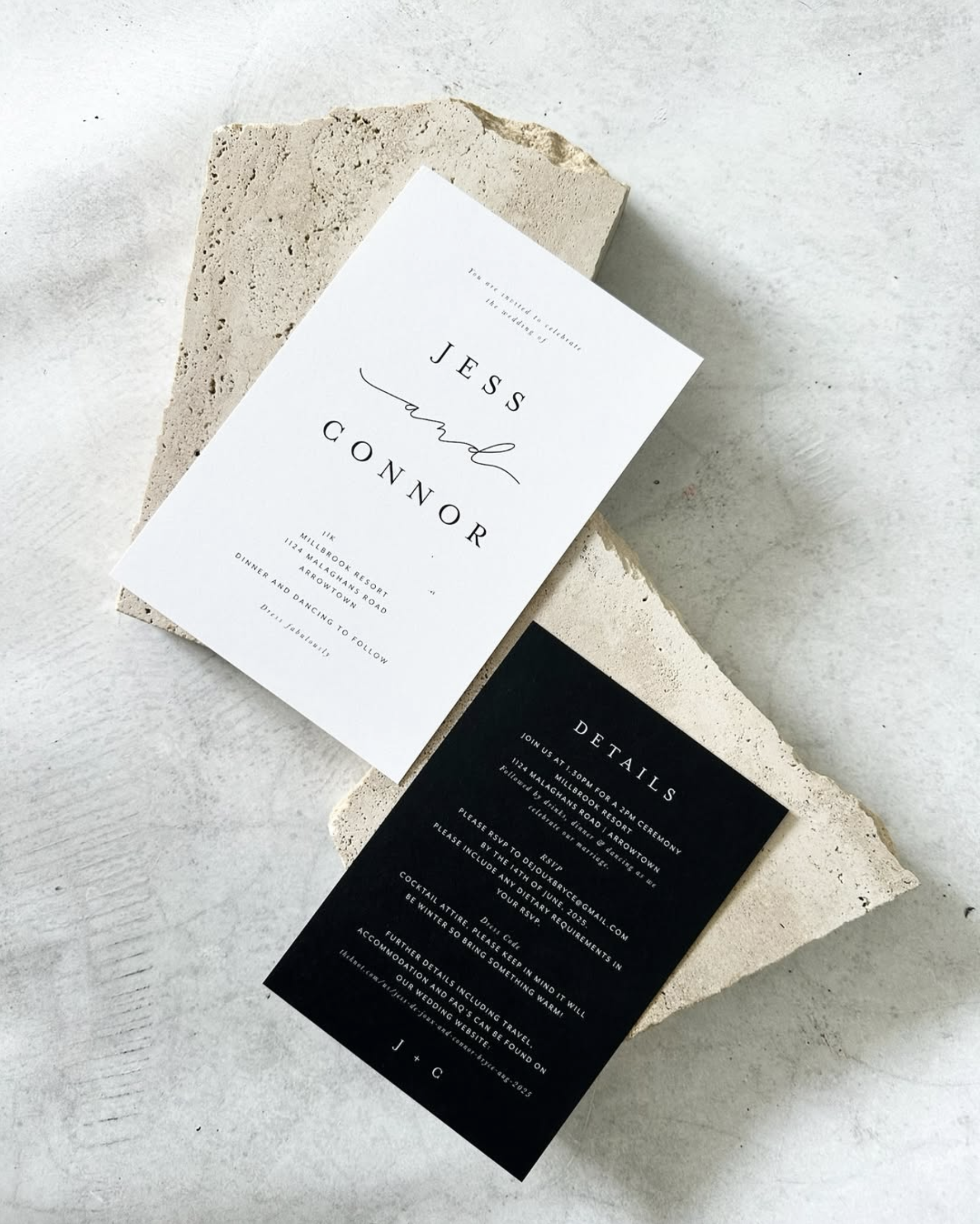 Olivia Invitation Card