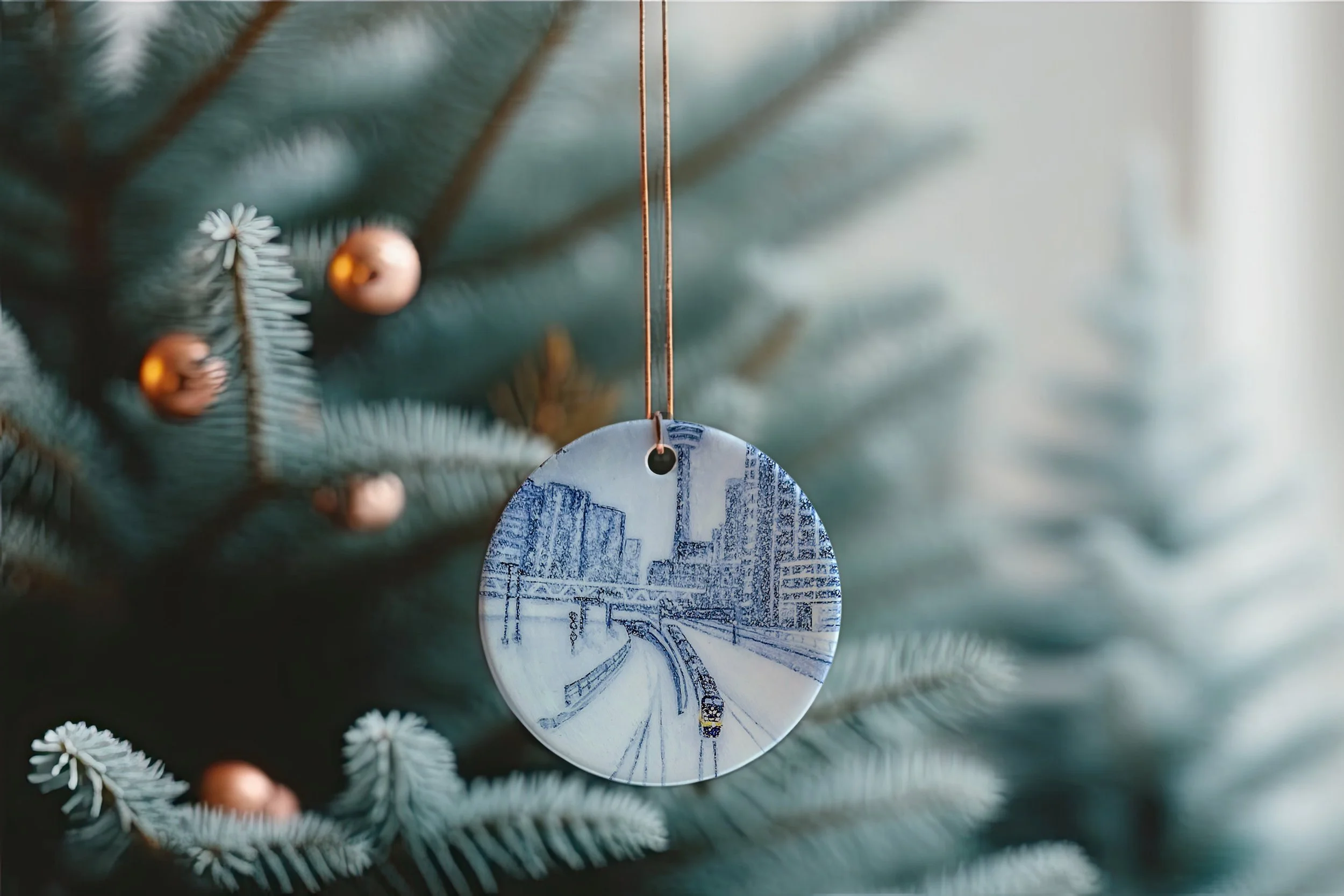 Seasonal Collection with various holiday paintings and gifts