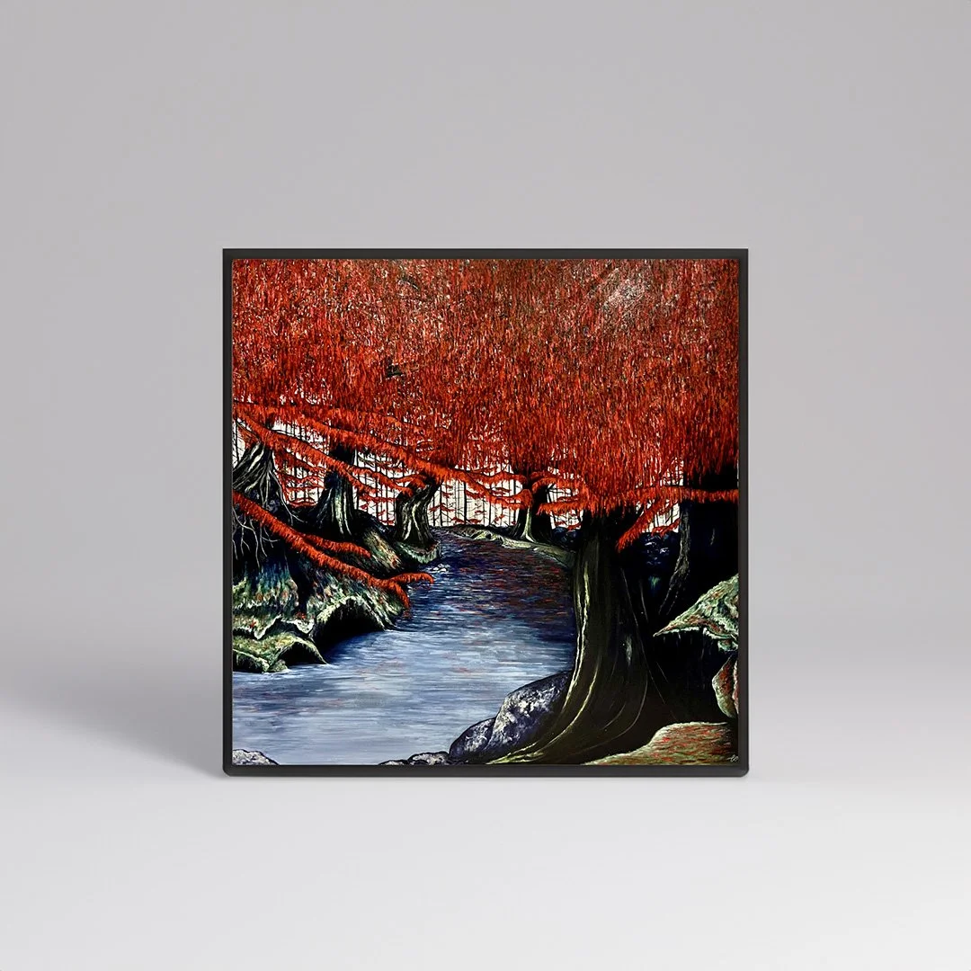 Acrylic Painting on Gallery Wrapped Canvas