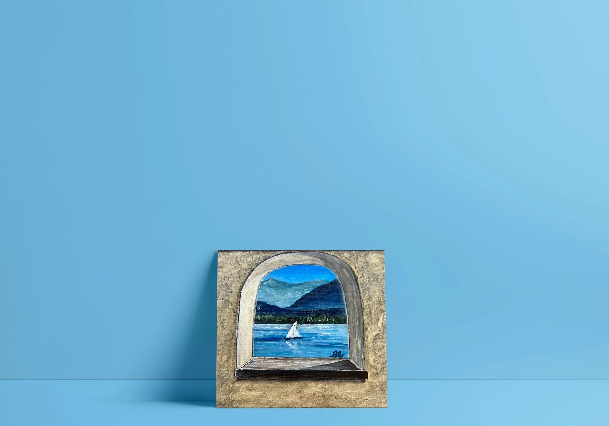 Acrylic on Canvas Paper