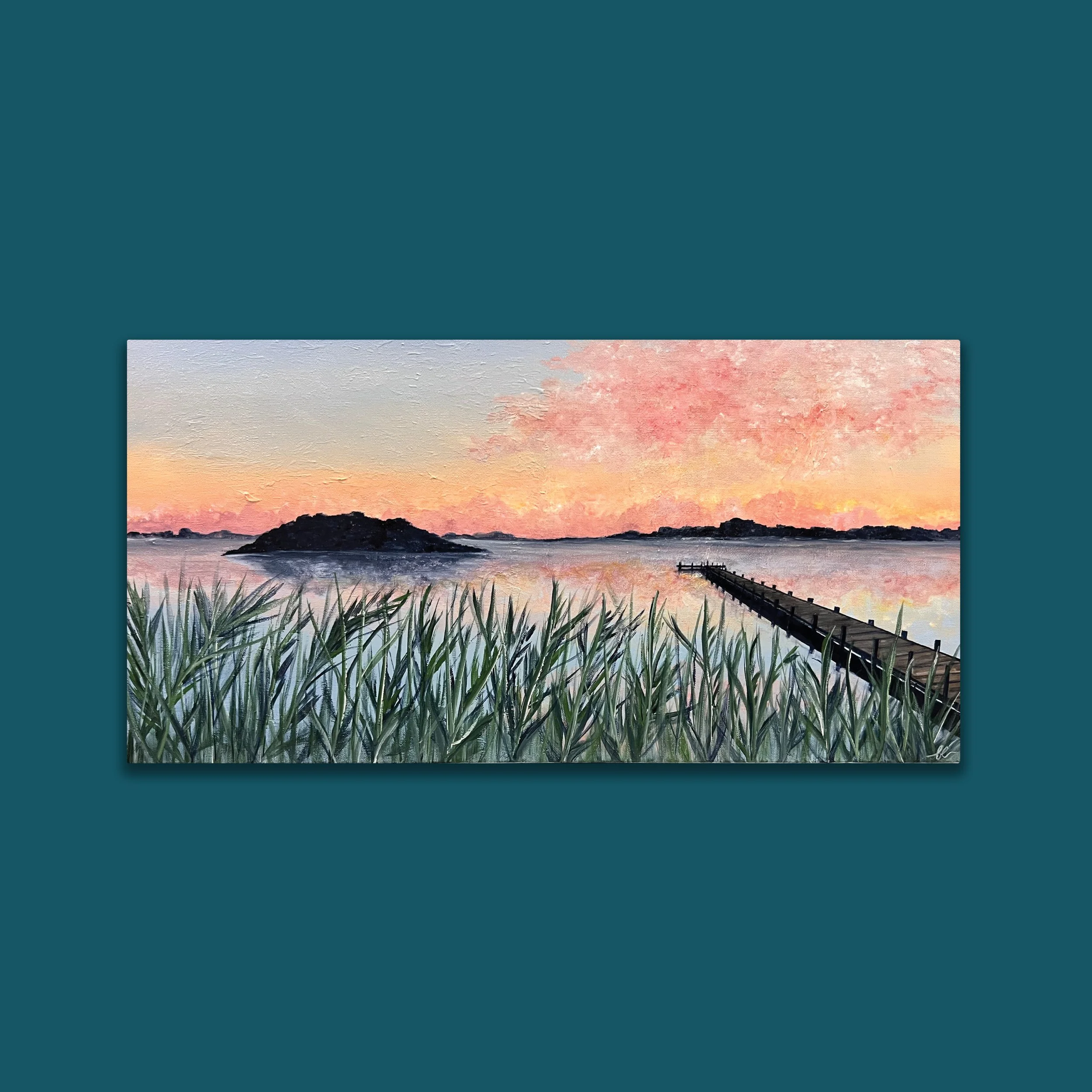 Acrylic Painting on Gallery Wrapped Canvas