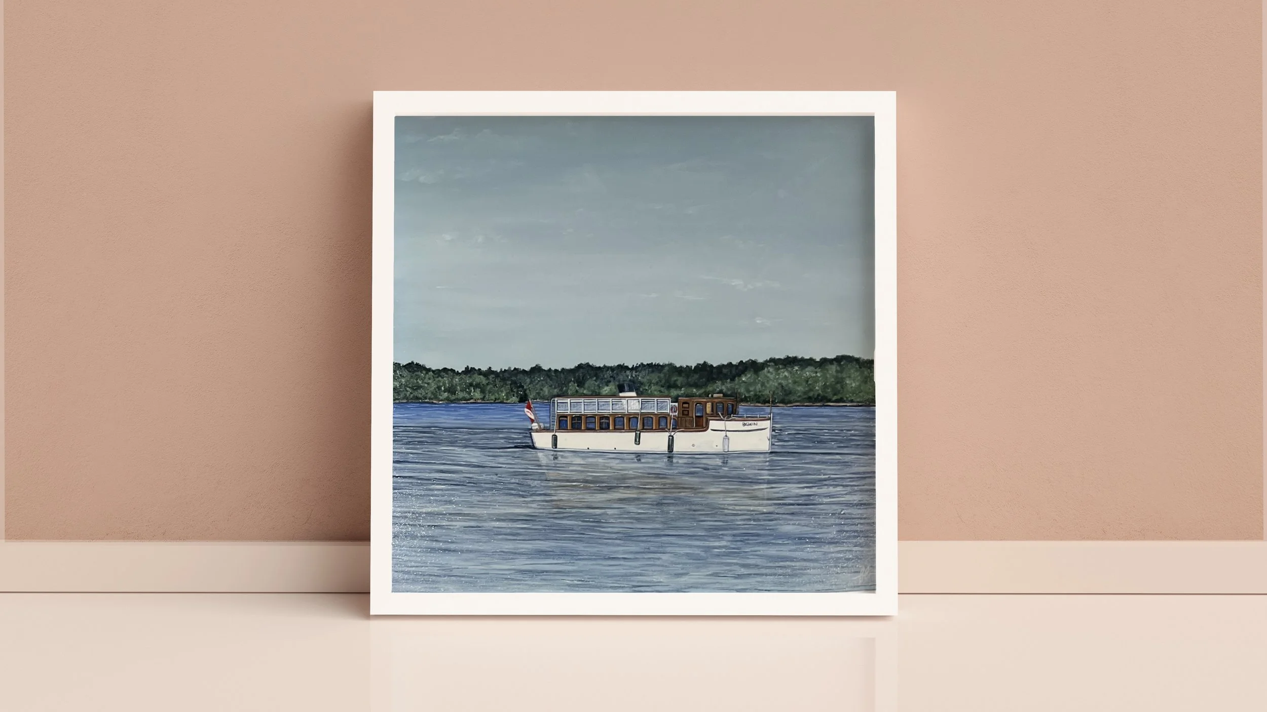 Acrylic Painting on Gallery Wrapped Canvas