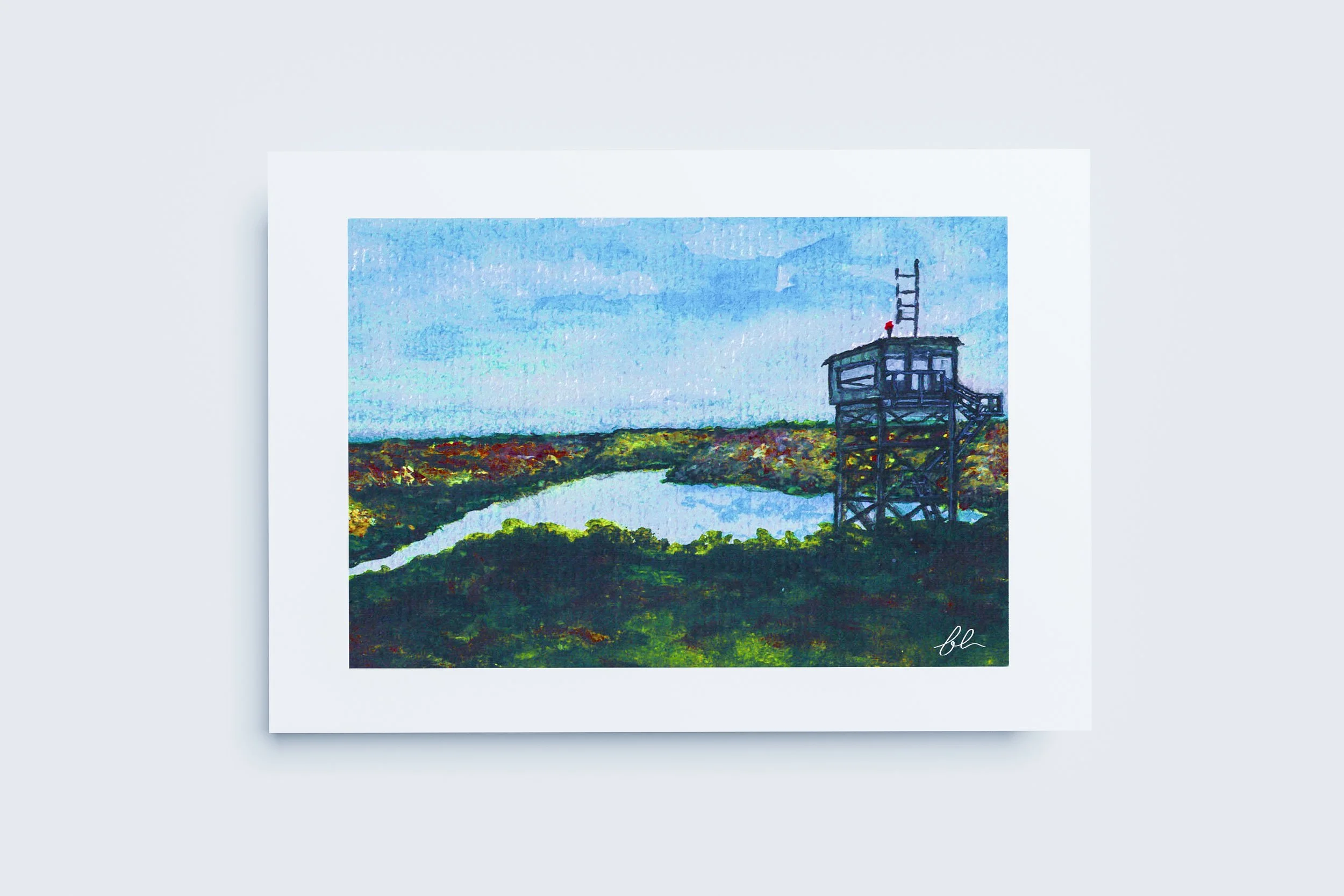 "The Dorset Tower" Print