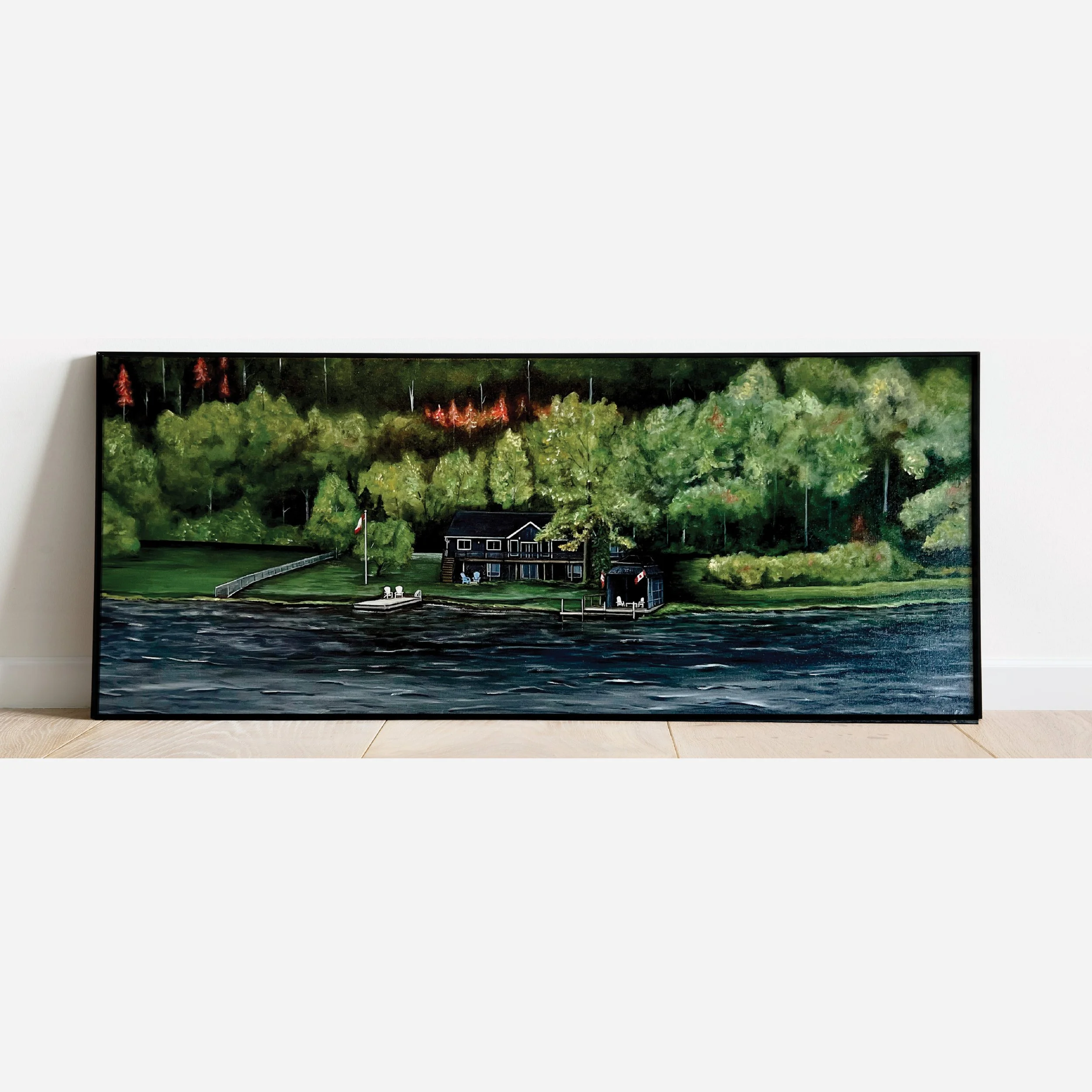 Gallery Wrapped Acrylic Painting