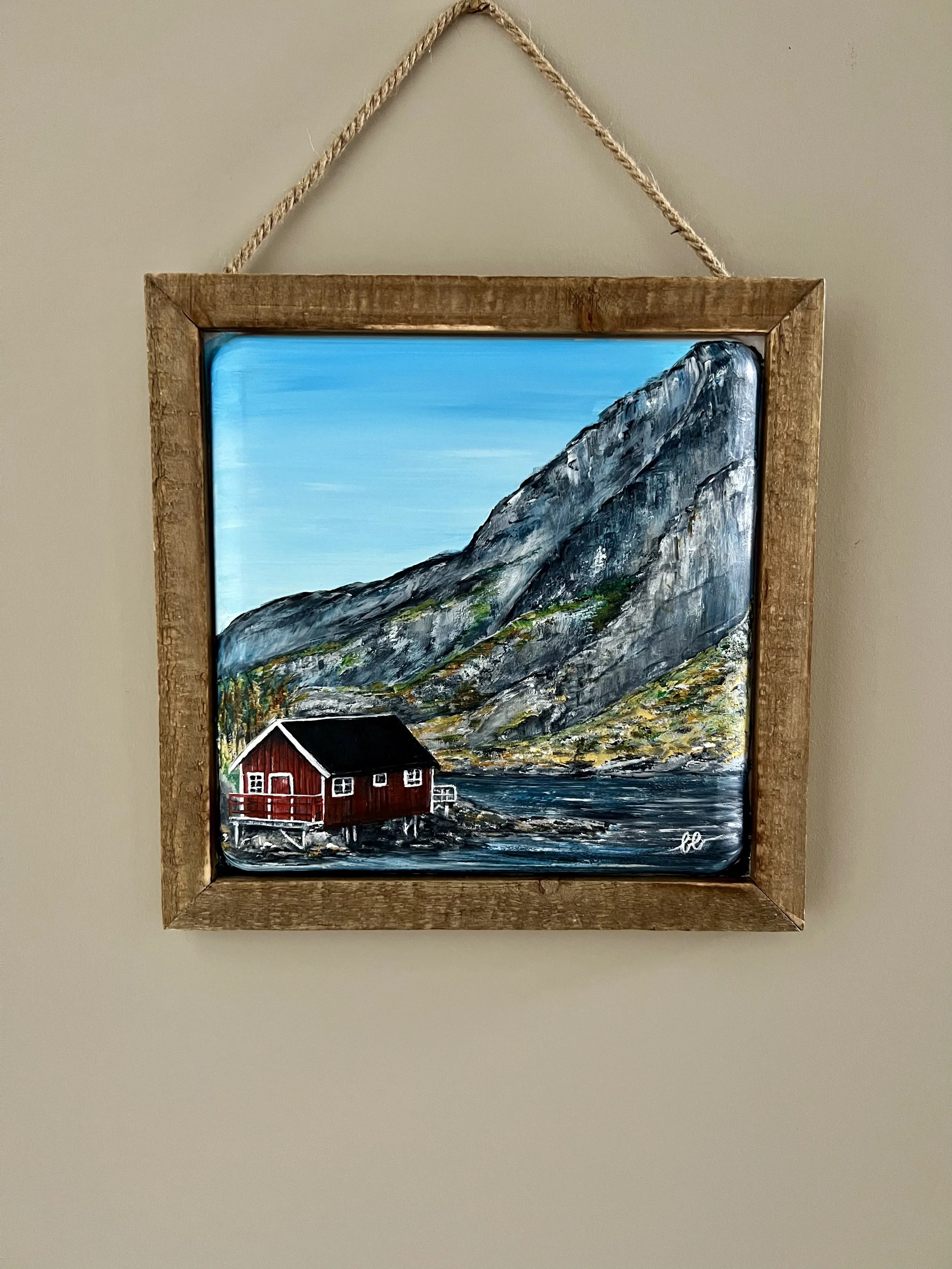 East Coast, Acrylic Painting 