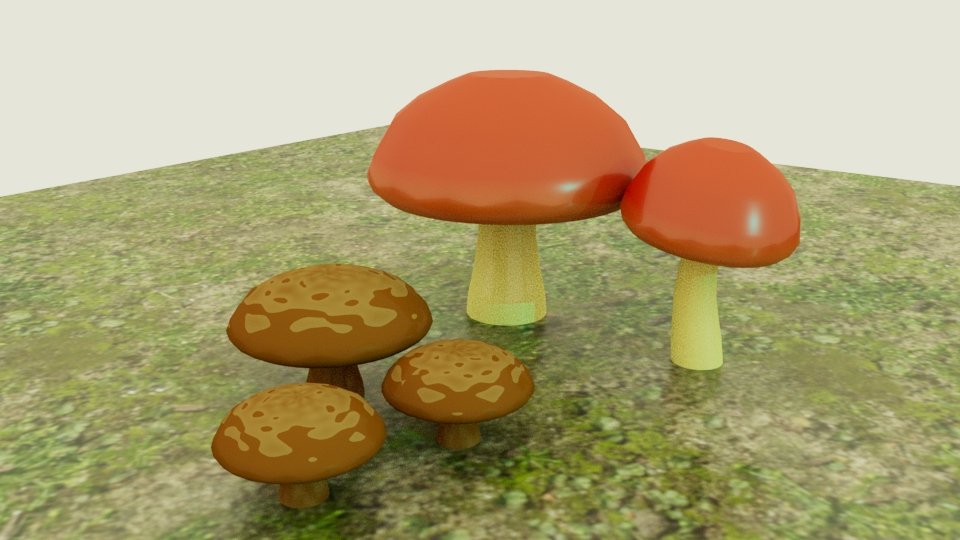 Mushrooms (2022)
3d Render