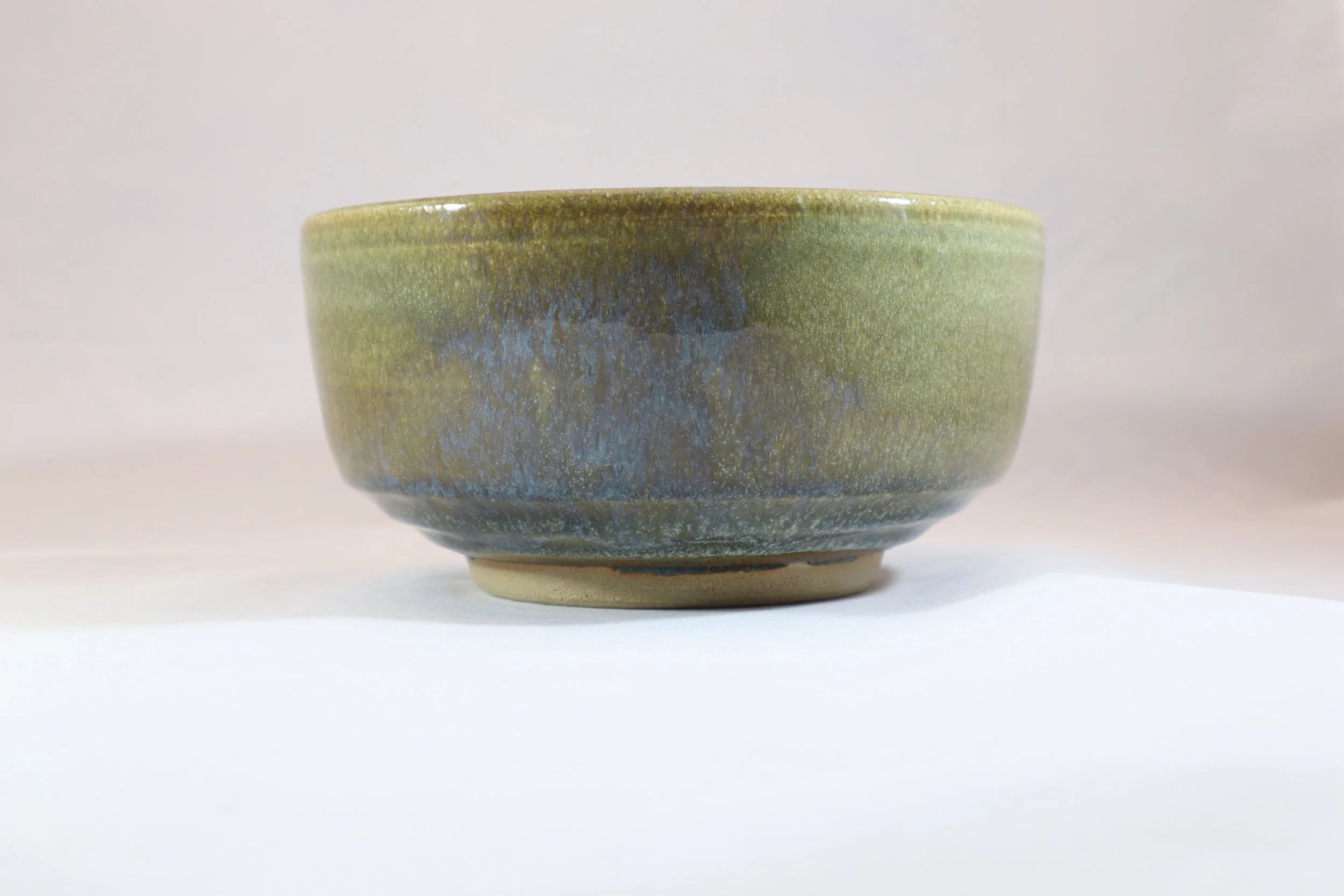 Snowy Green Mixing Bowl