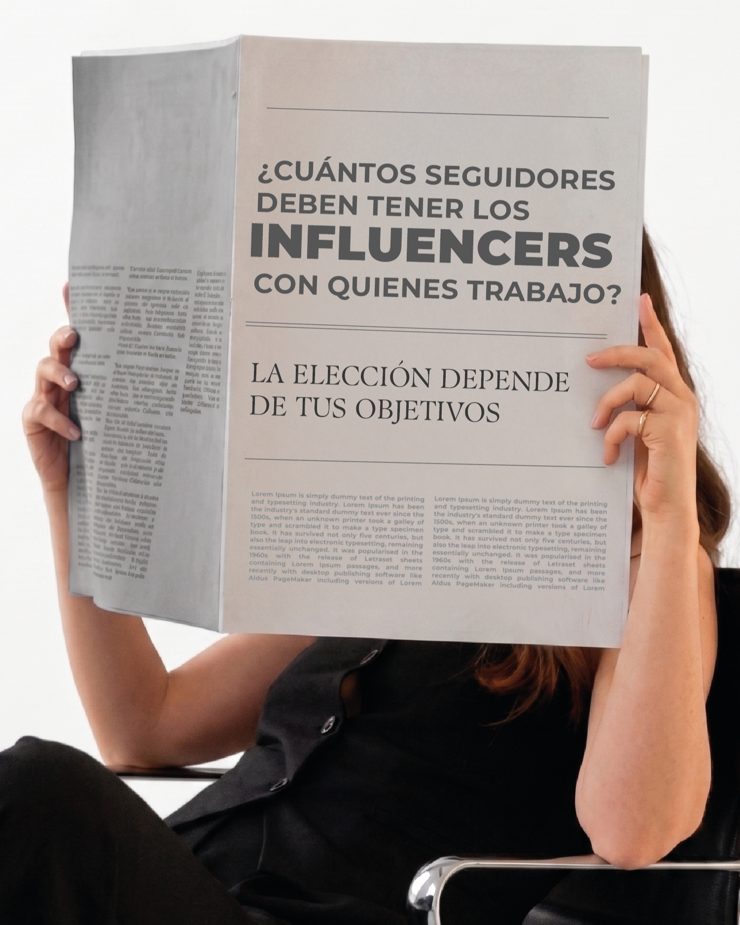 ¿Cuántos seguidores deben tener los influencers con quienes trabajo?