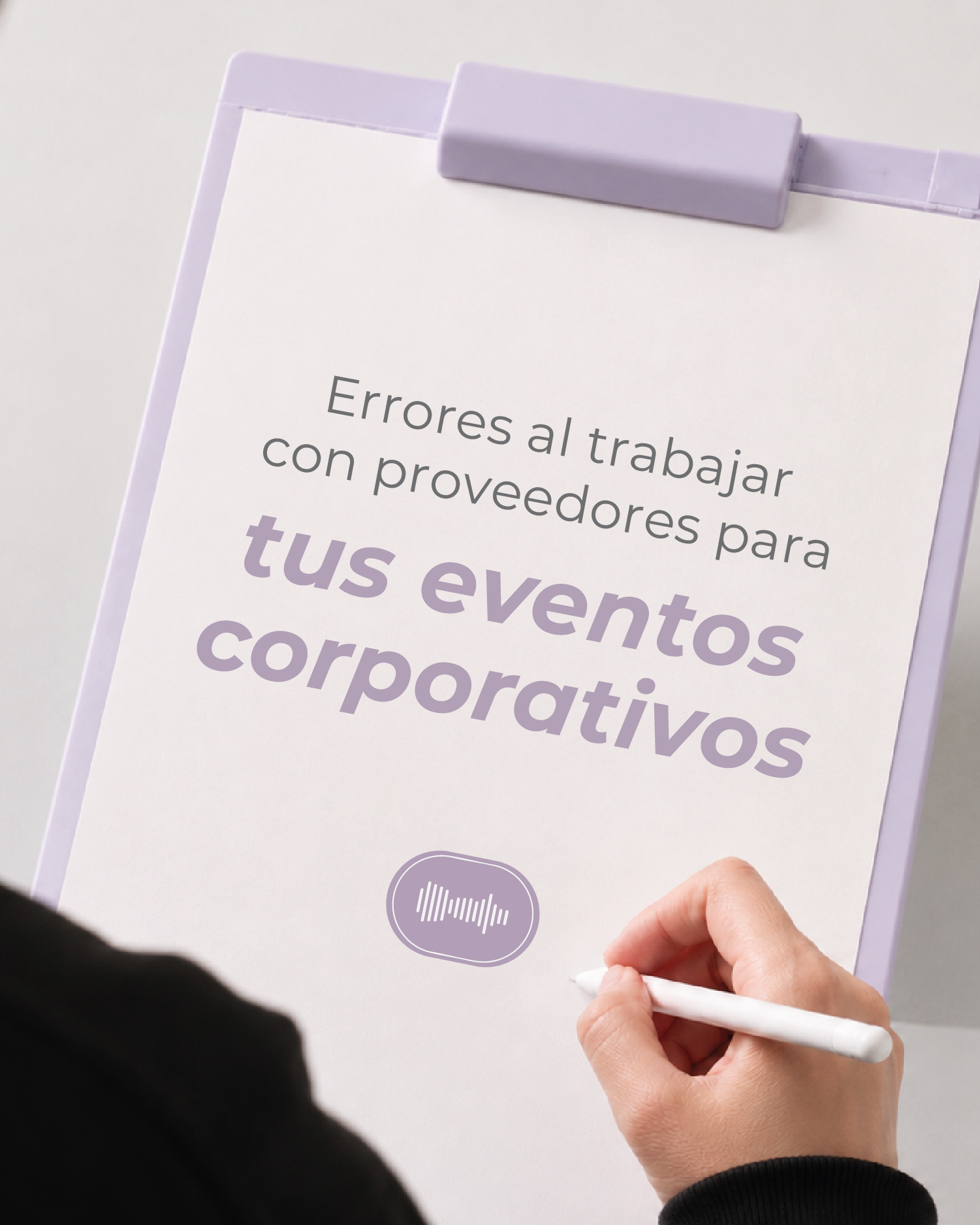 Errores al elegir proveedores de eventos corporativos