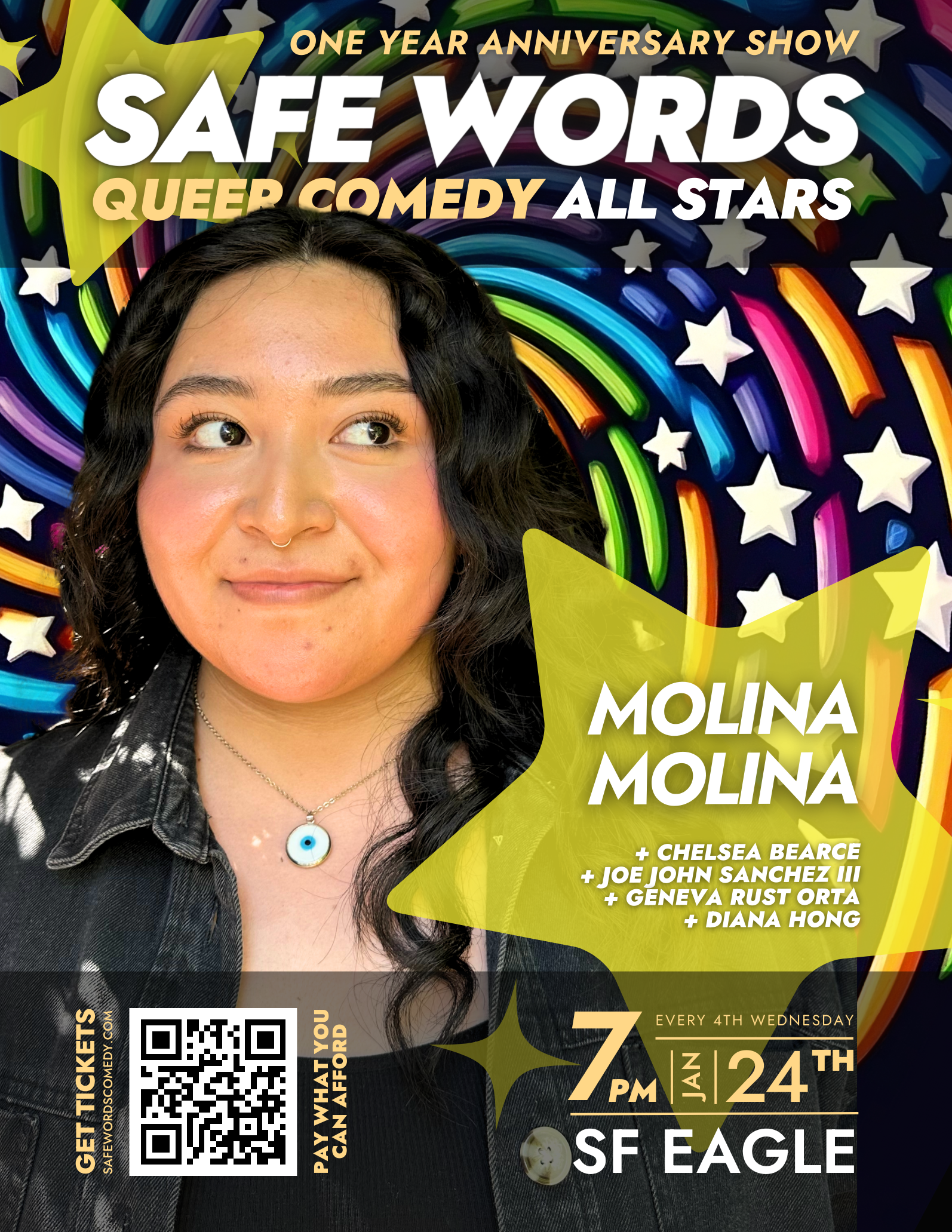 Molina Molina is a Queer Comedy All Star at Safe Words Anniversary Show.png