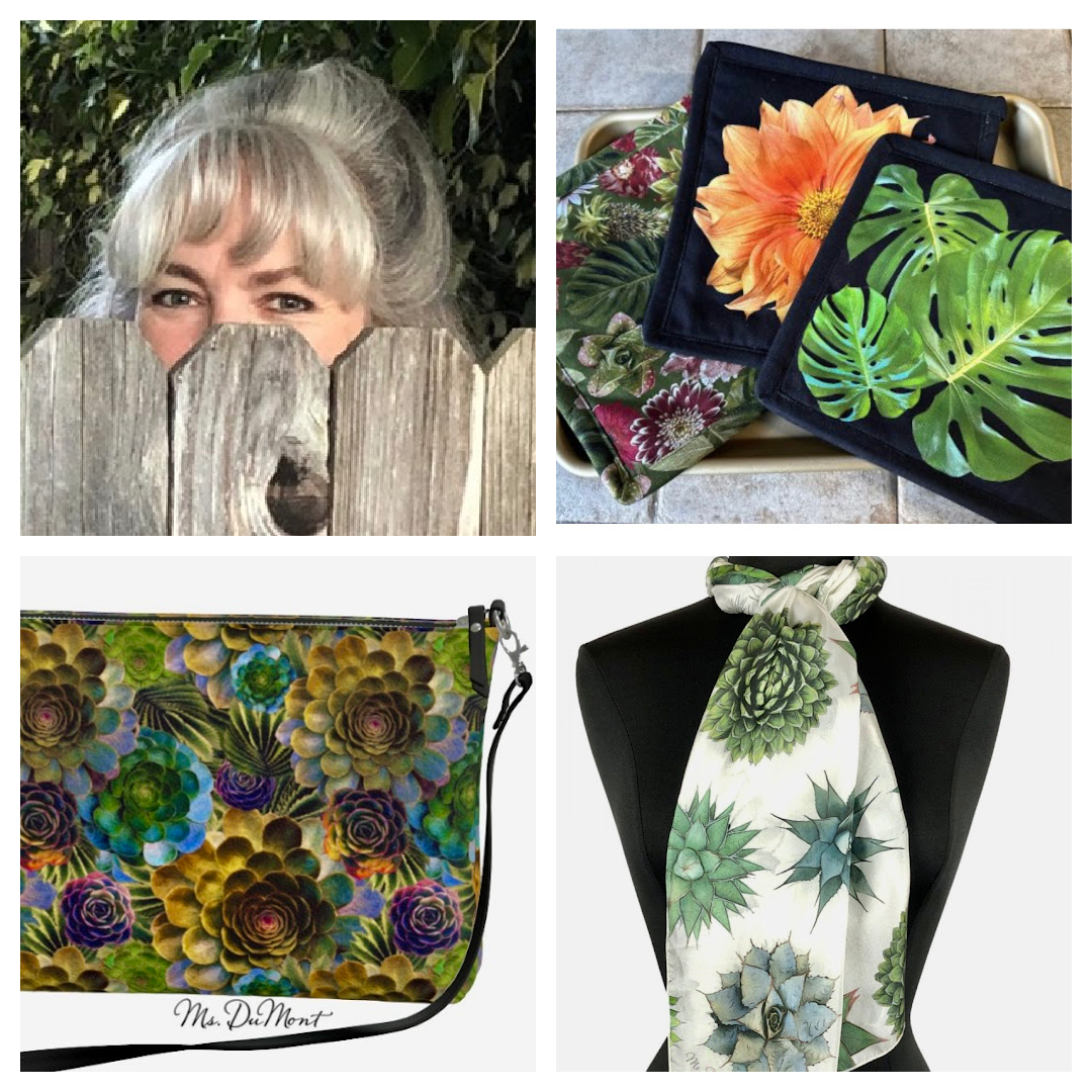 We welcome a new local artisan to Shady Lane, Ann DuMont! "Nurtured by Nature, Crafted with Passion: Experience Ms. DuMont's Garden-Inspired Creations
—a master gardener, graphic designer, photographer, and seamstress—on a mission to blend the beauty