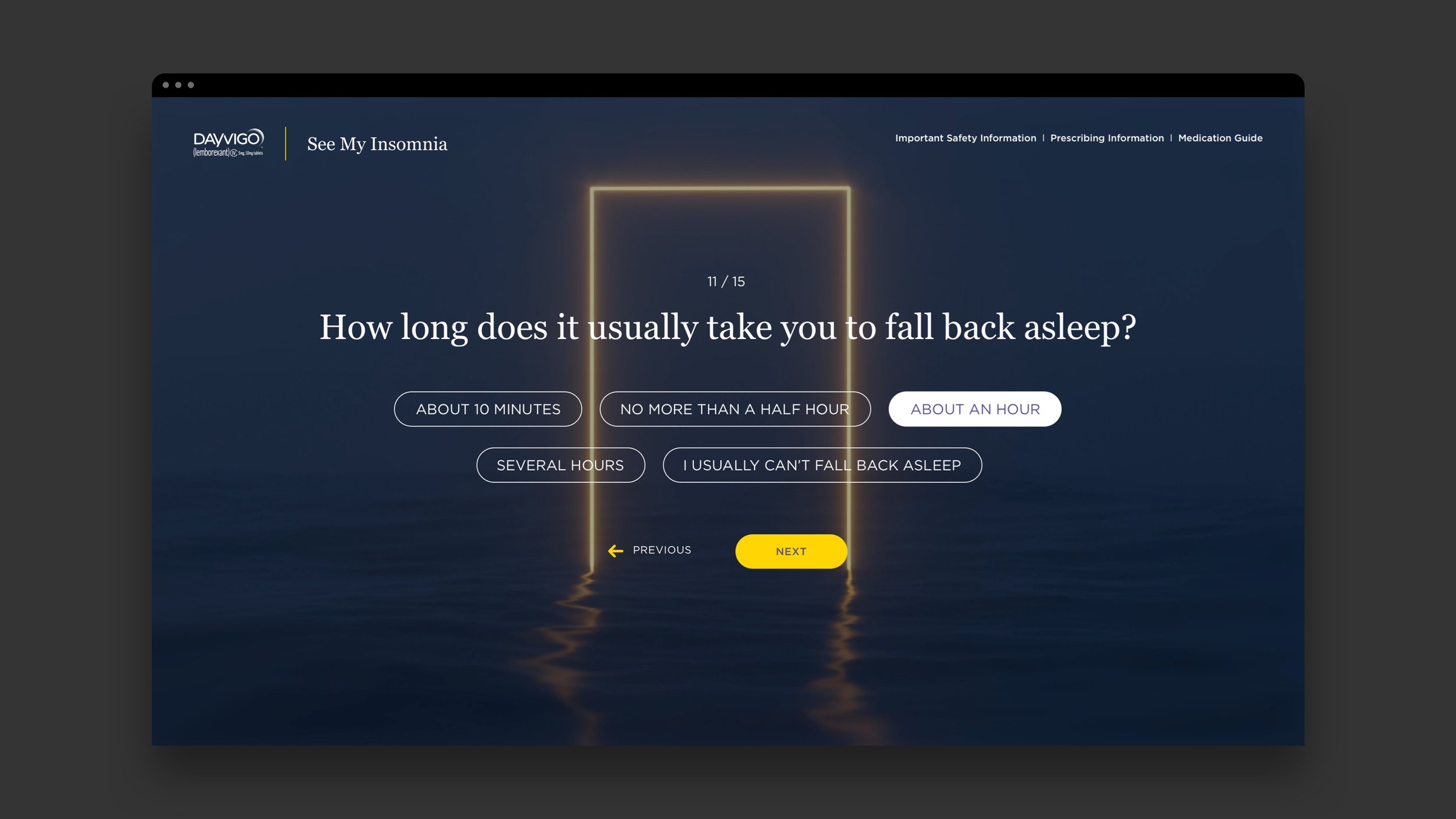 Interface and experience