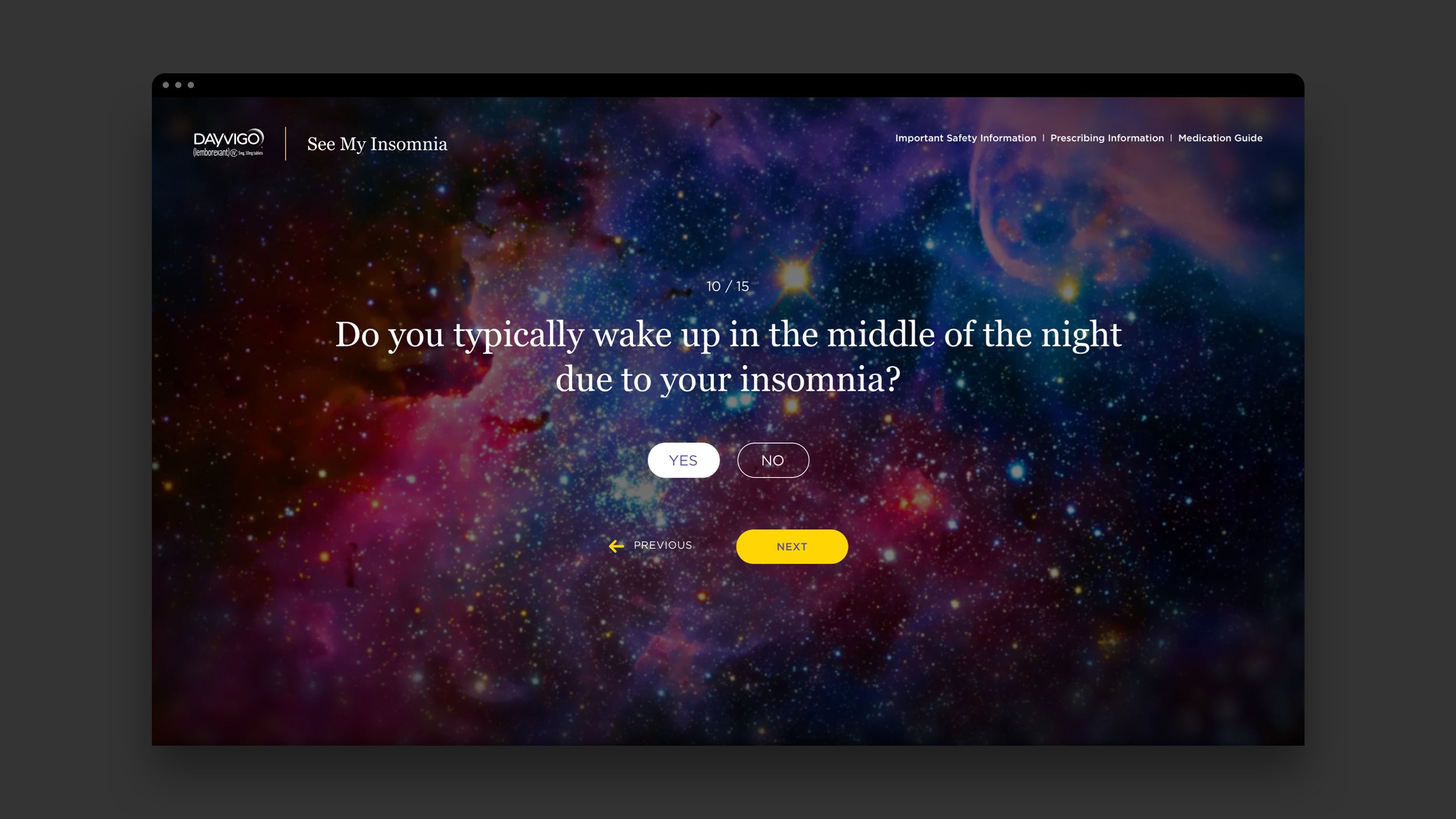 Interface and experience