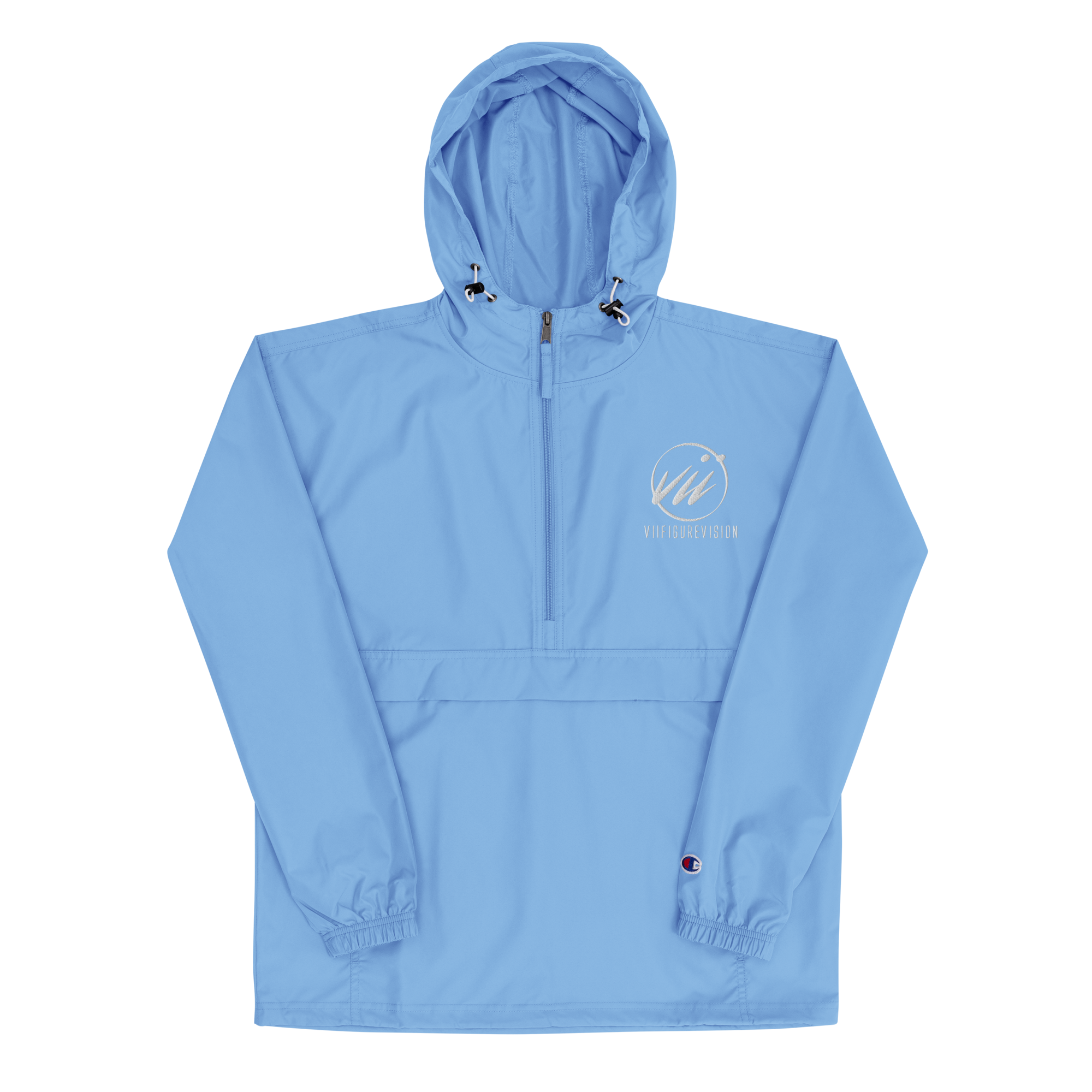 embroidered-champion-packable-jacket-light-blue-front-6297dad1c79a1.png