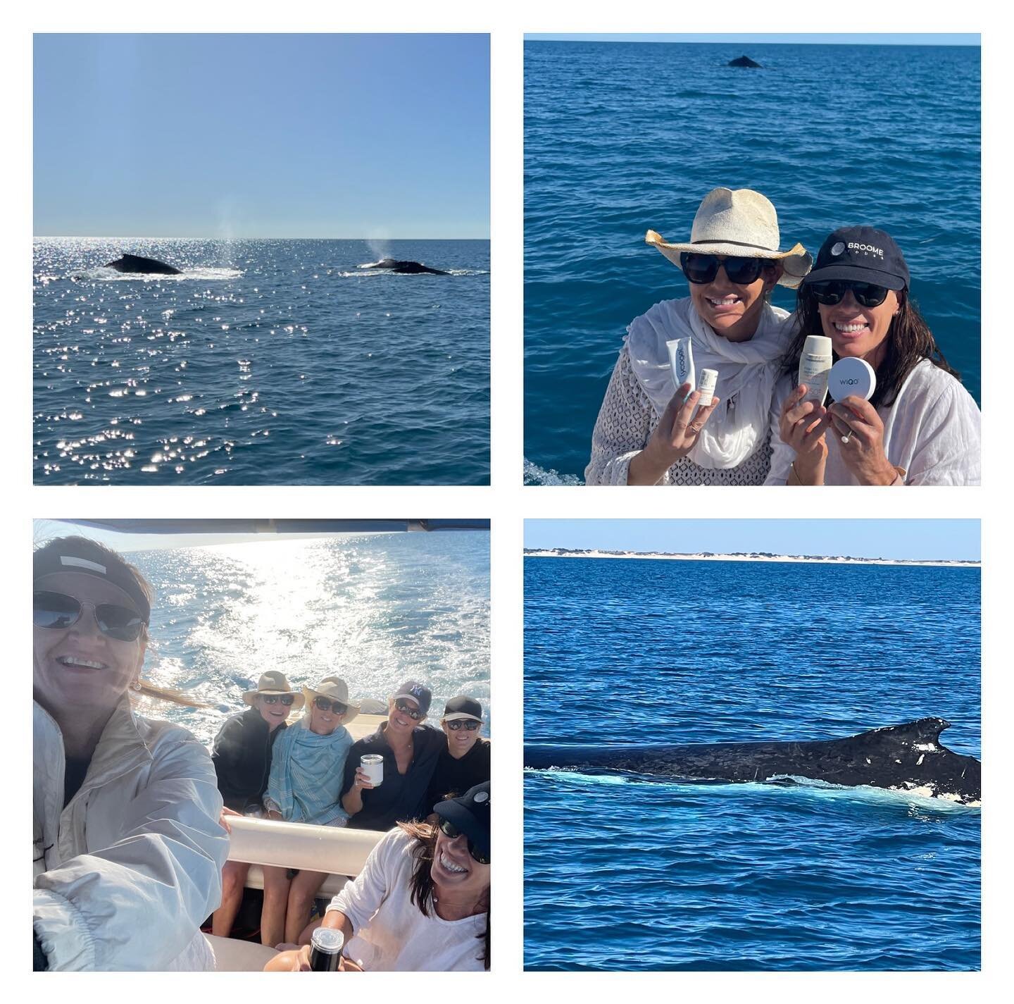 Sunday funday 🐳
Amazing day out with these gorgeous ladies 🍾💕
Plenty of whales frolicking just off Cable Beach👏🏻💕
Little bit of product placement &hellip;we were well stocked with sunscreen, all available for you in clinic!! And of course our H
