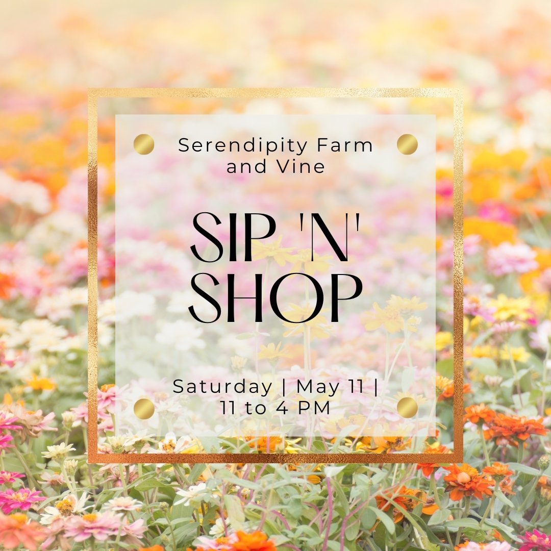 Join us at Serendipity Winery from 11-4pm. Enjoy some amazing wine and shop all things lavender. We will be located inside the Brown barn.