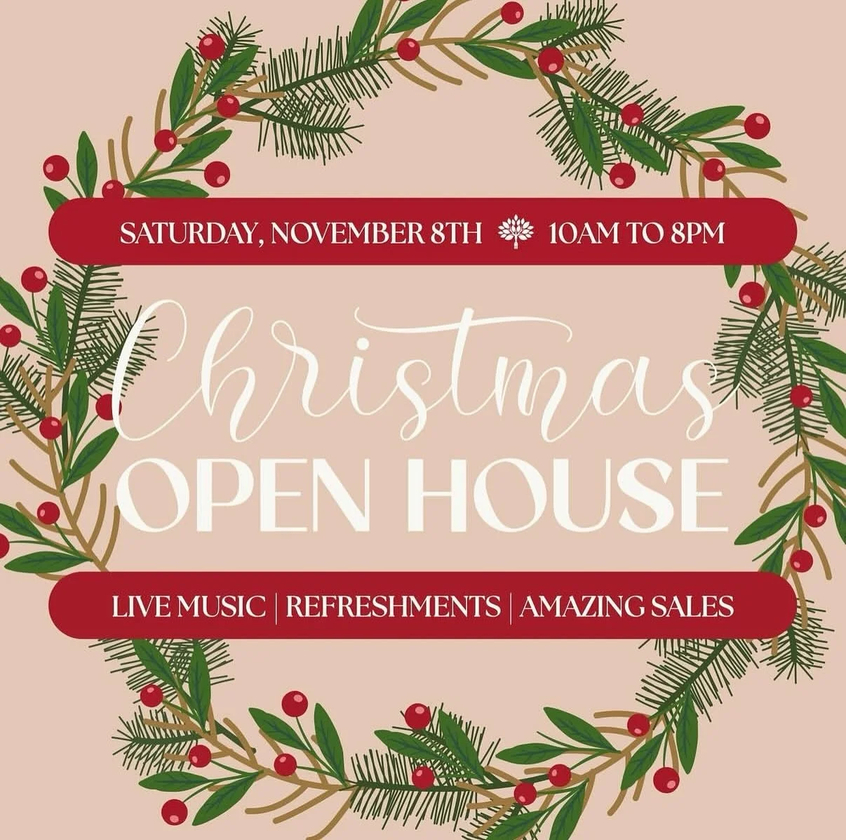 Deck the Halls with Joy by stopping by this Saturday, November 8th for the Christmas shopping event @paintedtreeboutiques in Overland Park. You will find all your favorite lavender 💜 products fully stocked for the holidays in booth C11. We will not 